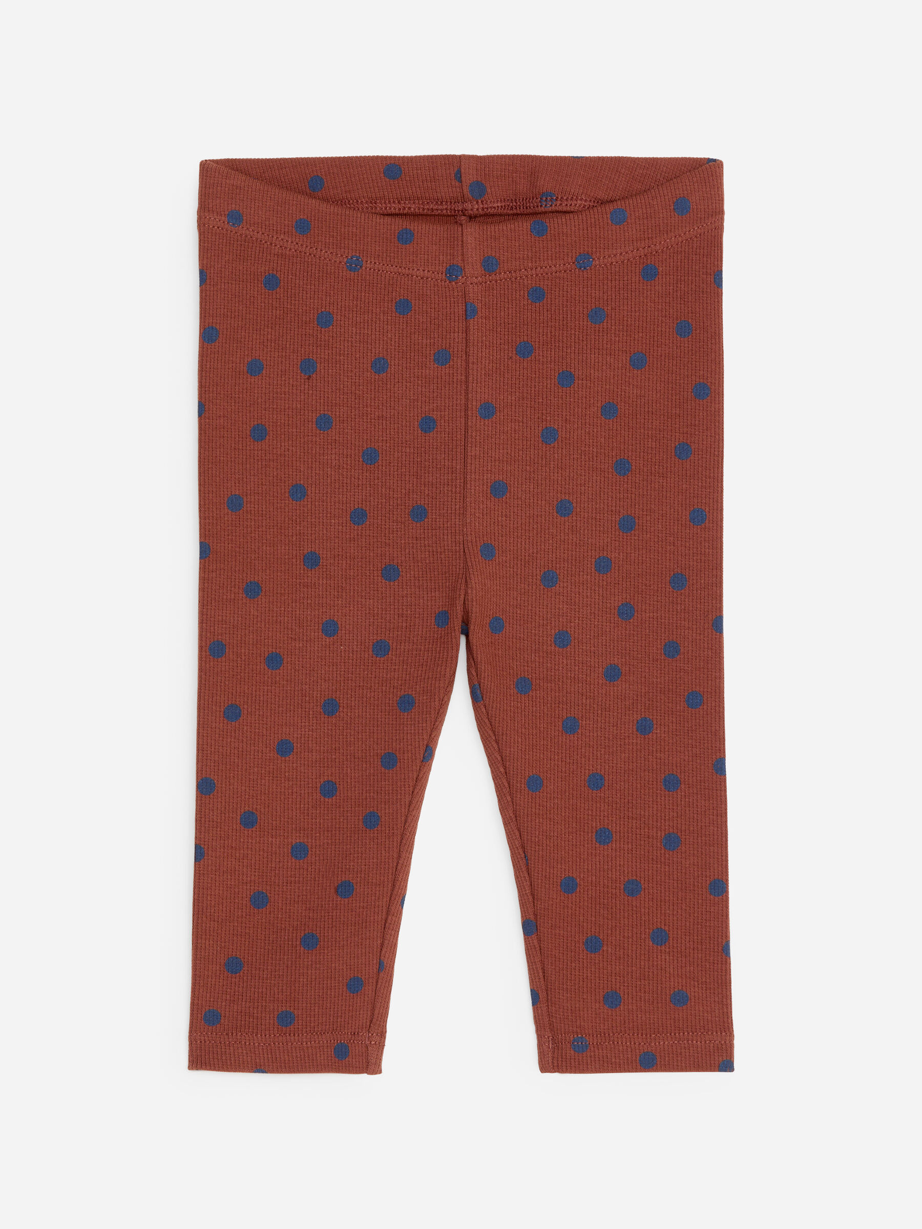 Gerippte Leggings-#62433C-19534