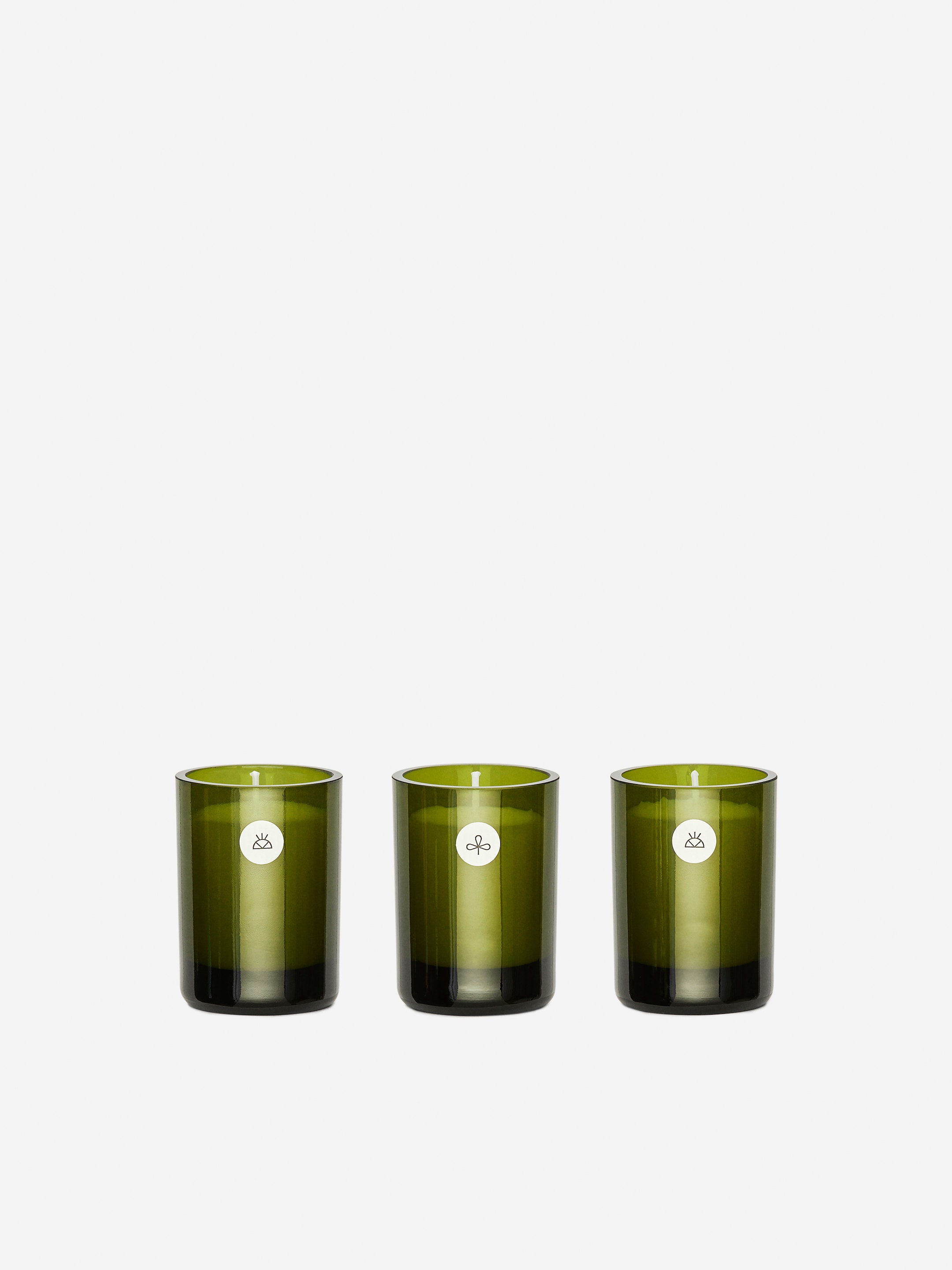 Duftkerzen, 3 x 50 g - Grün - Haushaltswaren - StillMedia/DescriptiveStillLife - 1