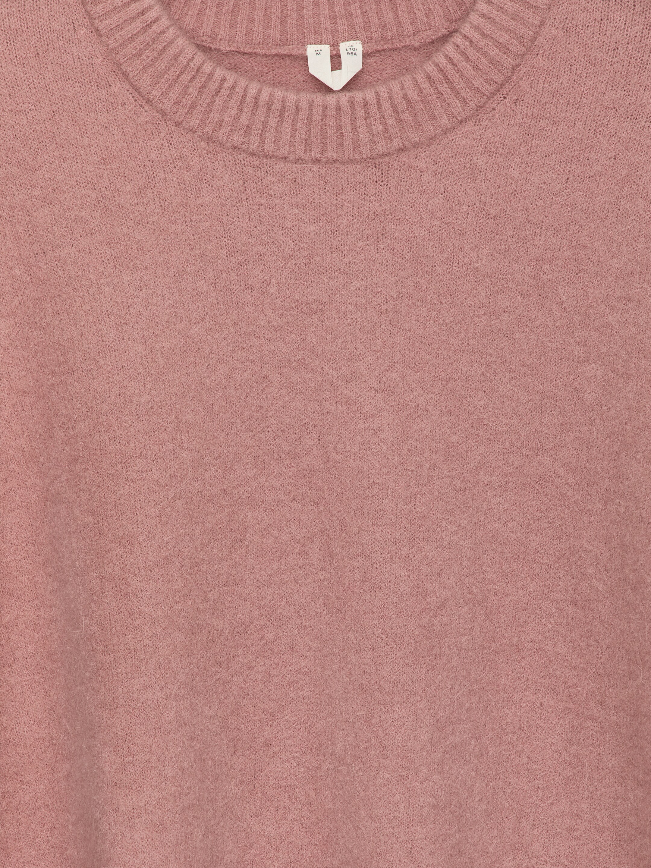 Zobacz większy obraz: Sweter z mieszanki alpaki i wełny - Przydymiony różowy - ONA | H&M PL 6