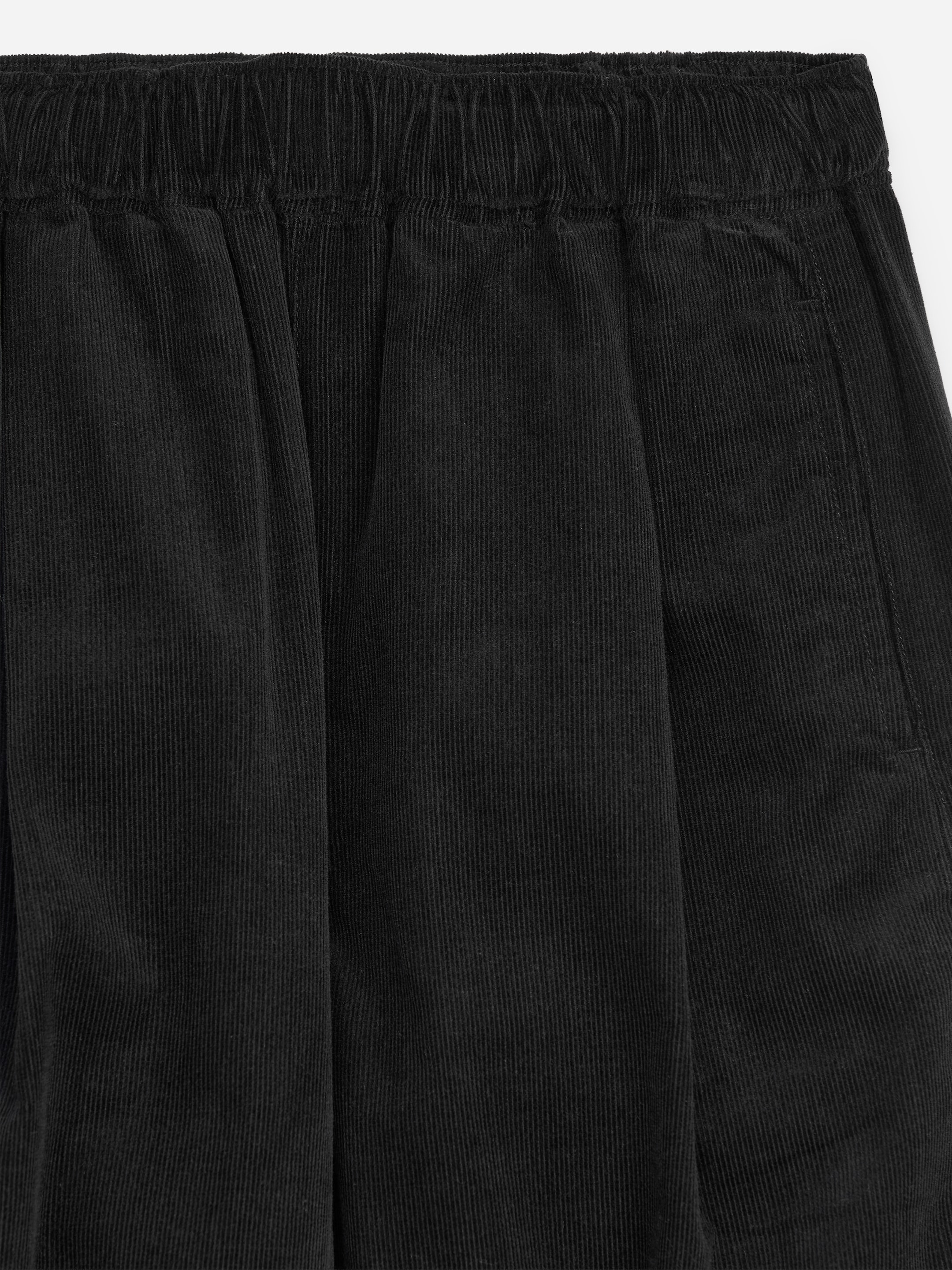 Corduroy Balloon Trousers - Svart - Relaxed fit - children - StillMedia/DescriptiveDetail - 2