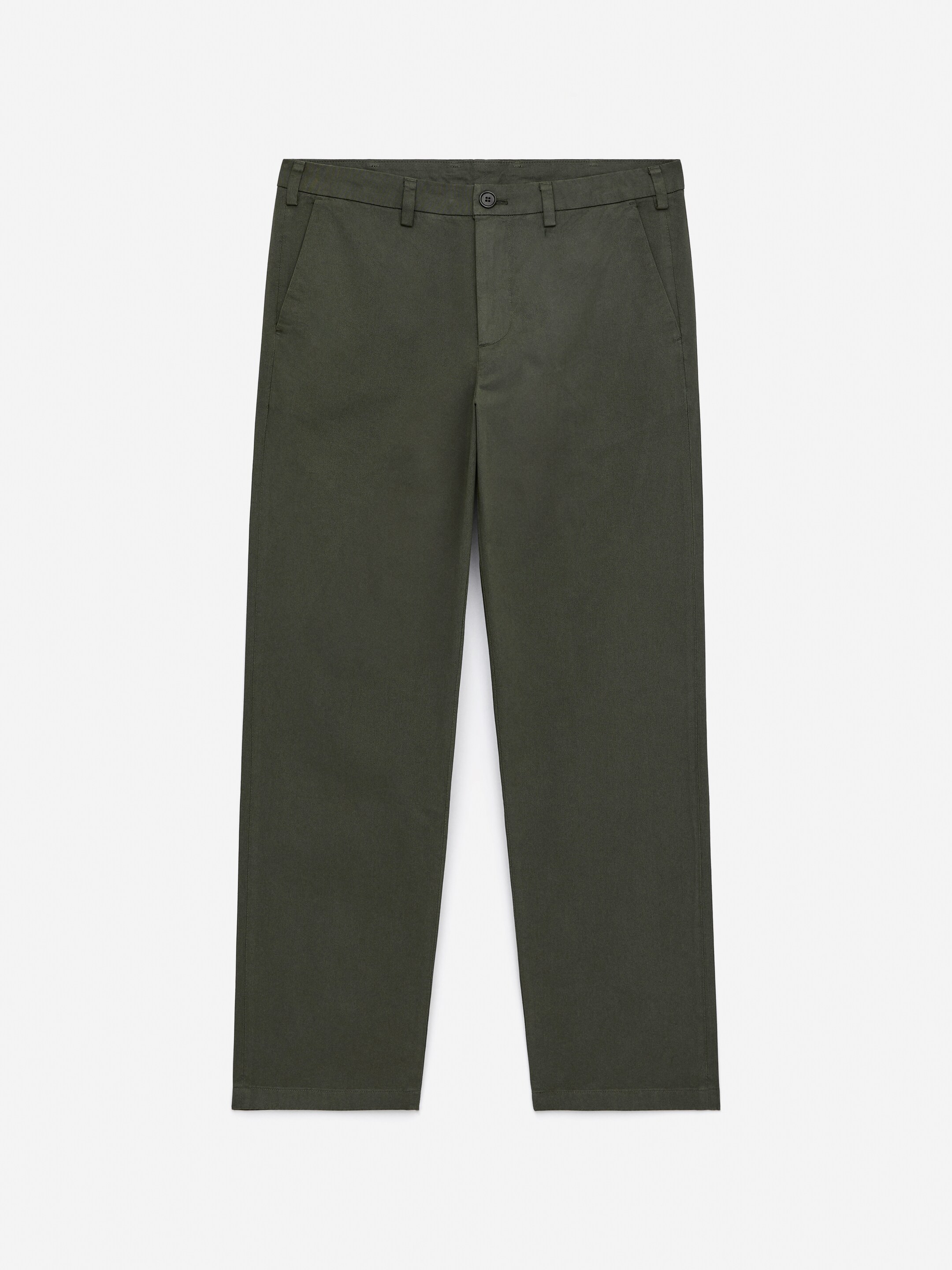 Ver imagen más grande: Pantalones chinos straight - Verde caqui - HOMBRE | H&M ES 5