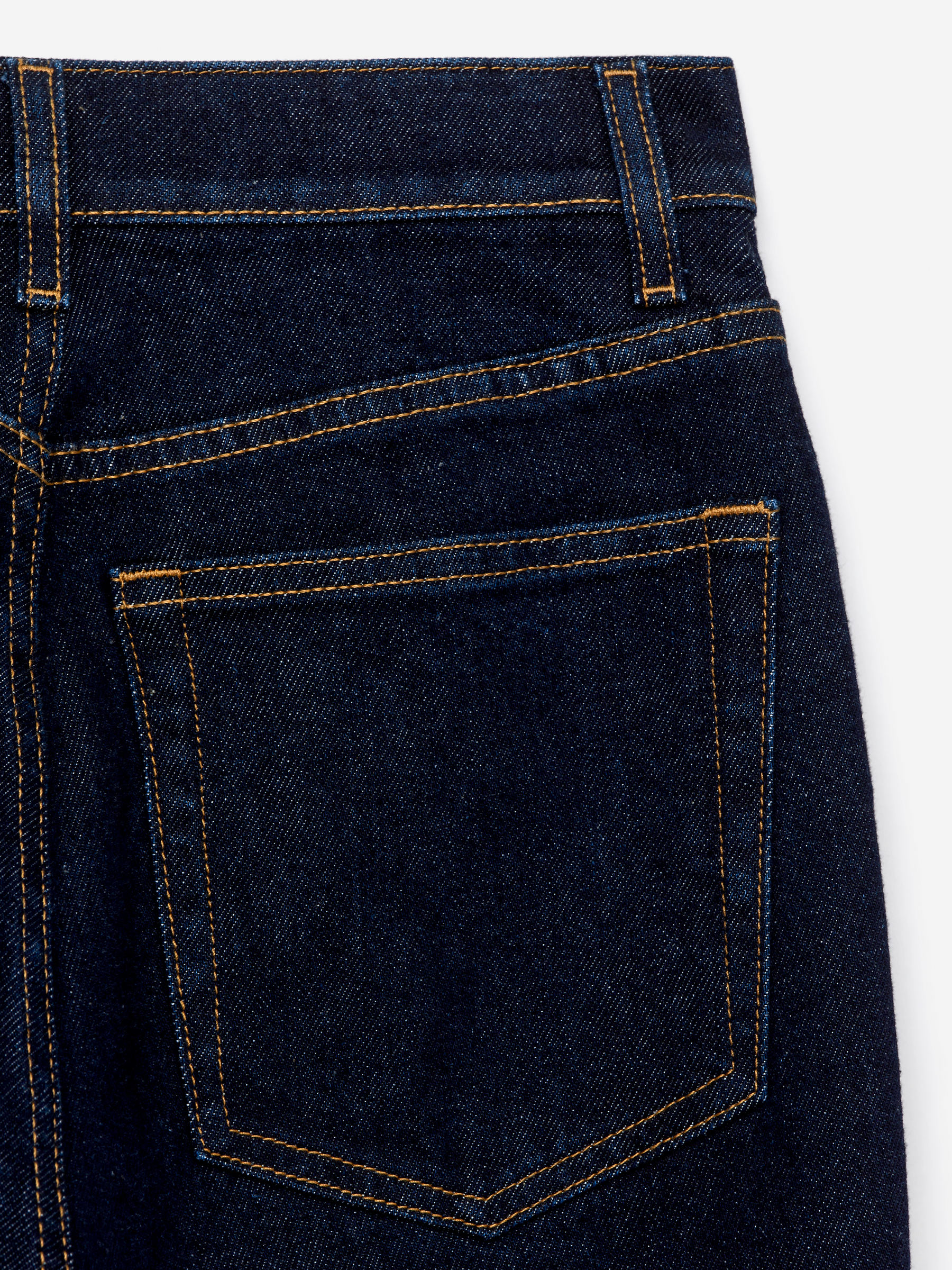 RAIN High Flared Jeans - Dark Blue - Slim fit - Women - StillMedia/DescriptiveDetail - 2