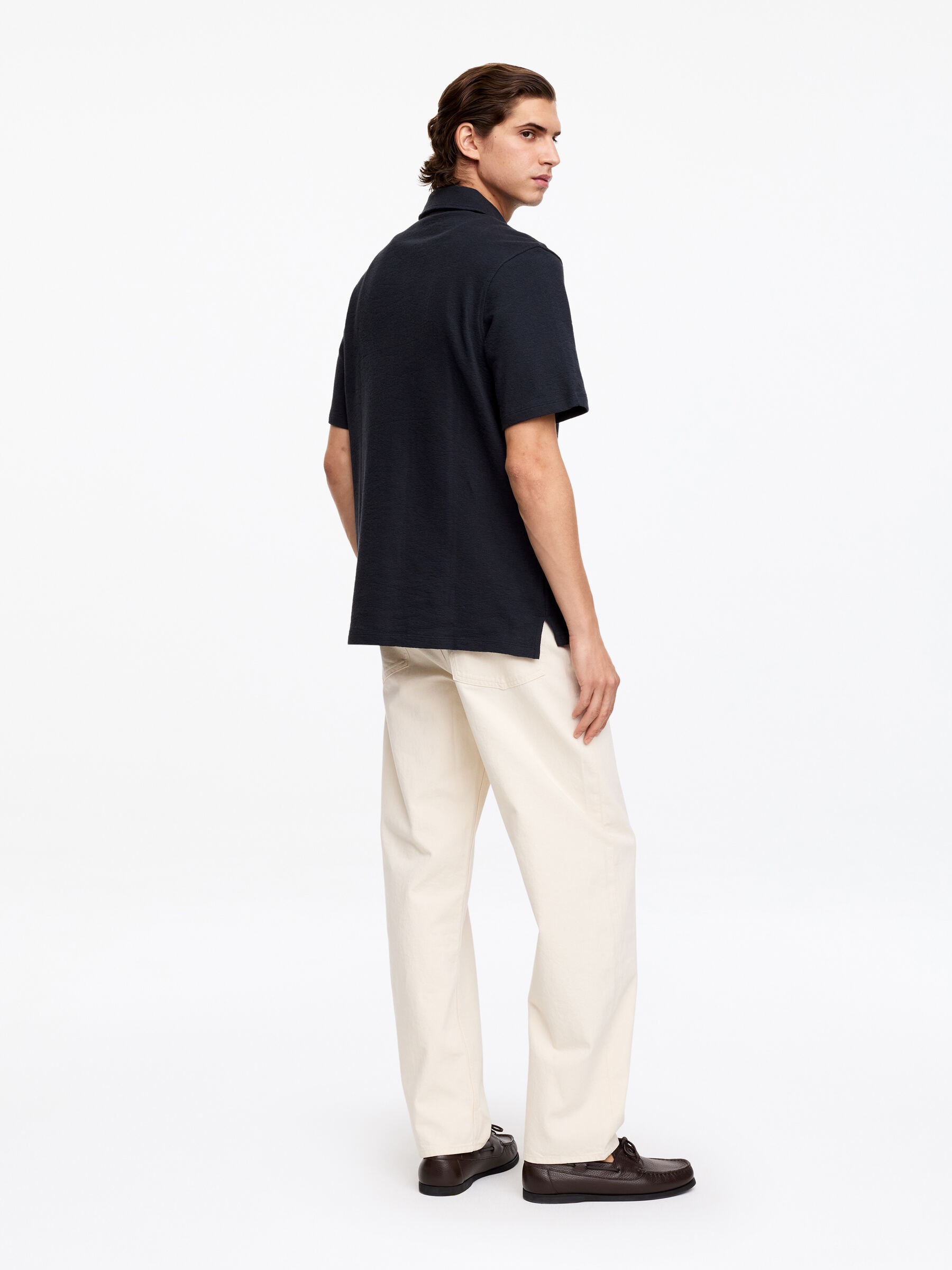 Polo à manches courtes - Bleu foncé - Regular fit - Homme - StillMedia/Lookbook - 11
