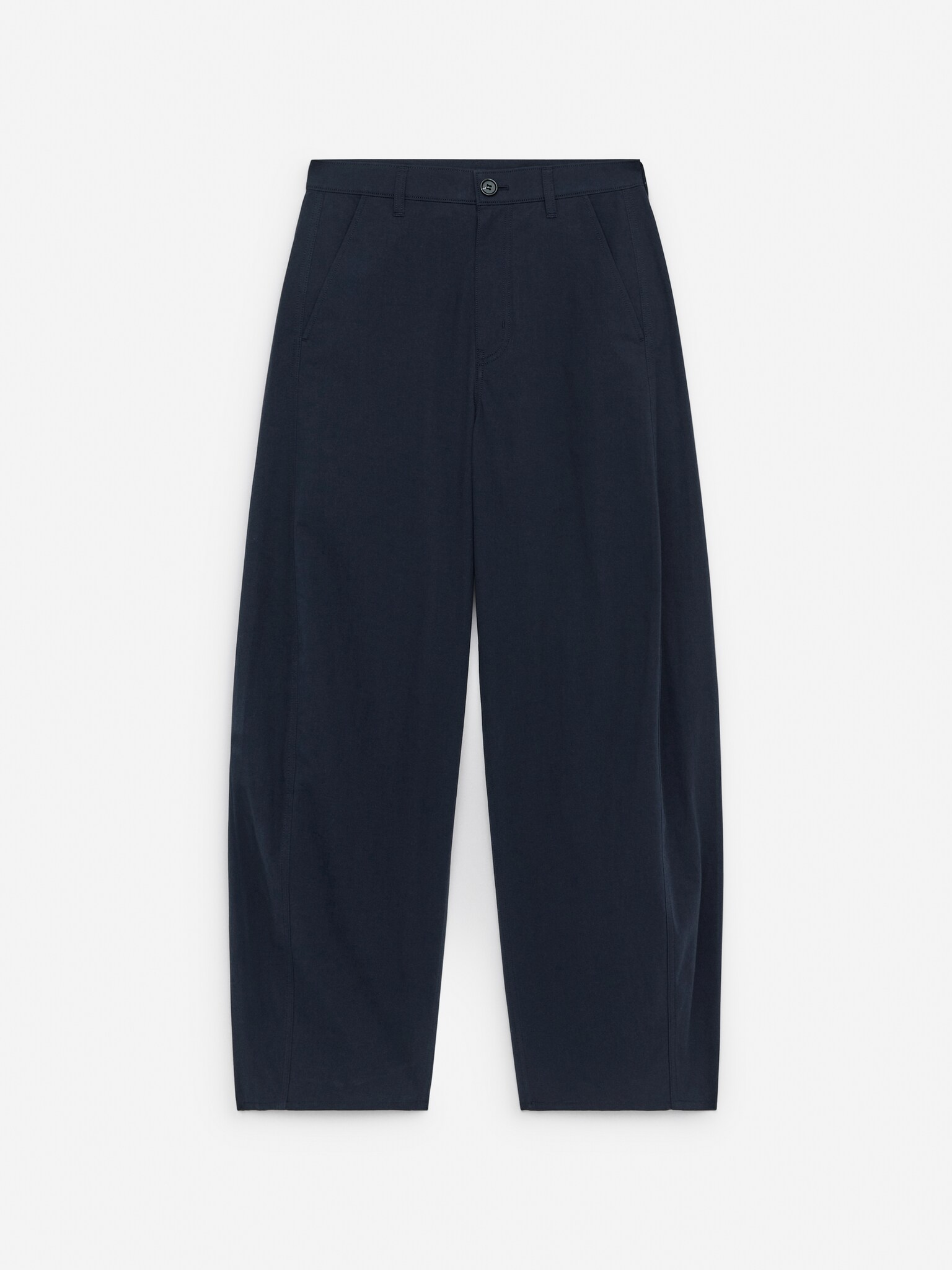 Pantalon jambes barrel - Bleu foncé - 2