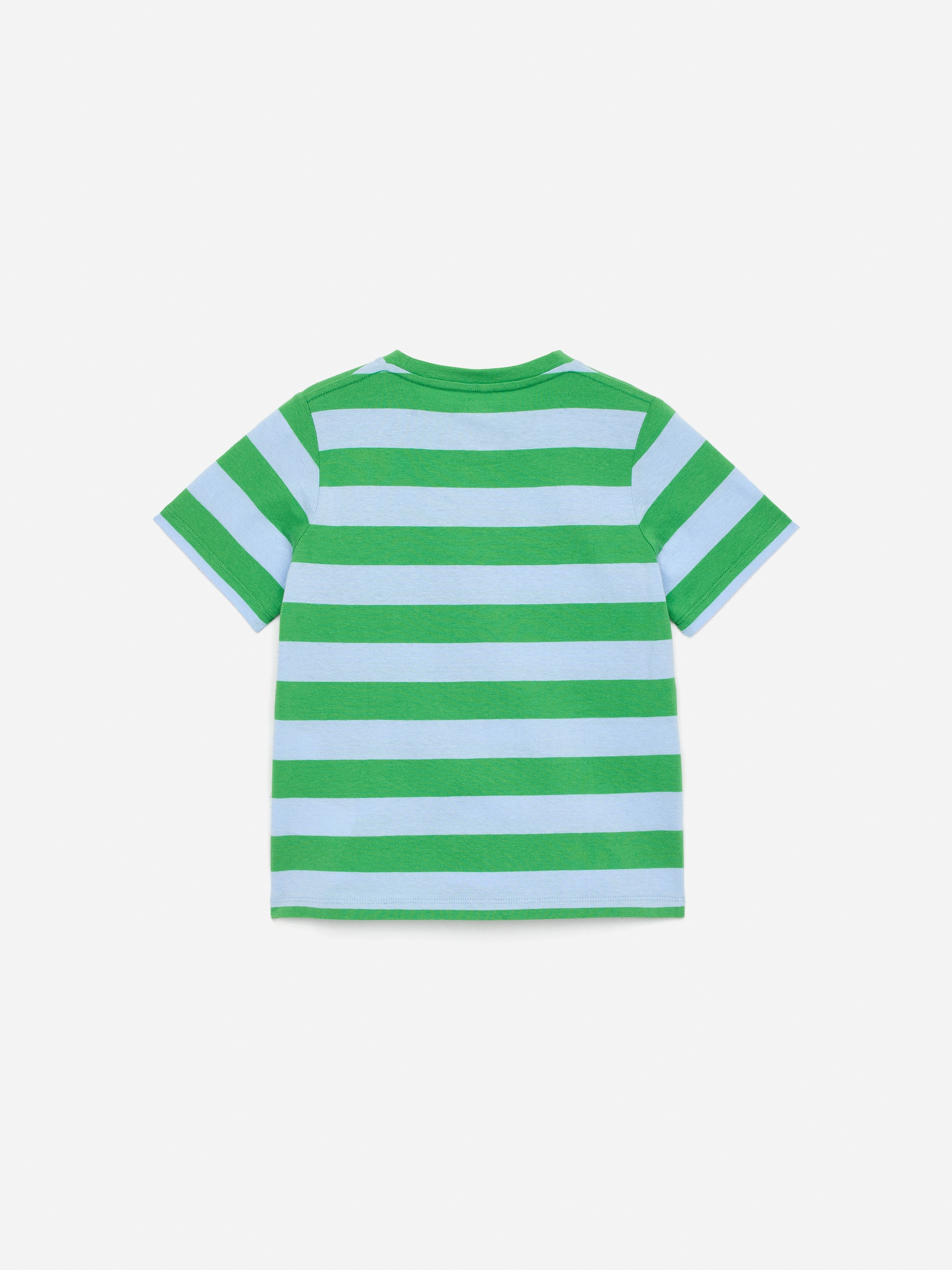 Stripe T-Shirt - Green/Light Blue - Regular fit - Children - StillMedia/DescriptiveStillLife - 3