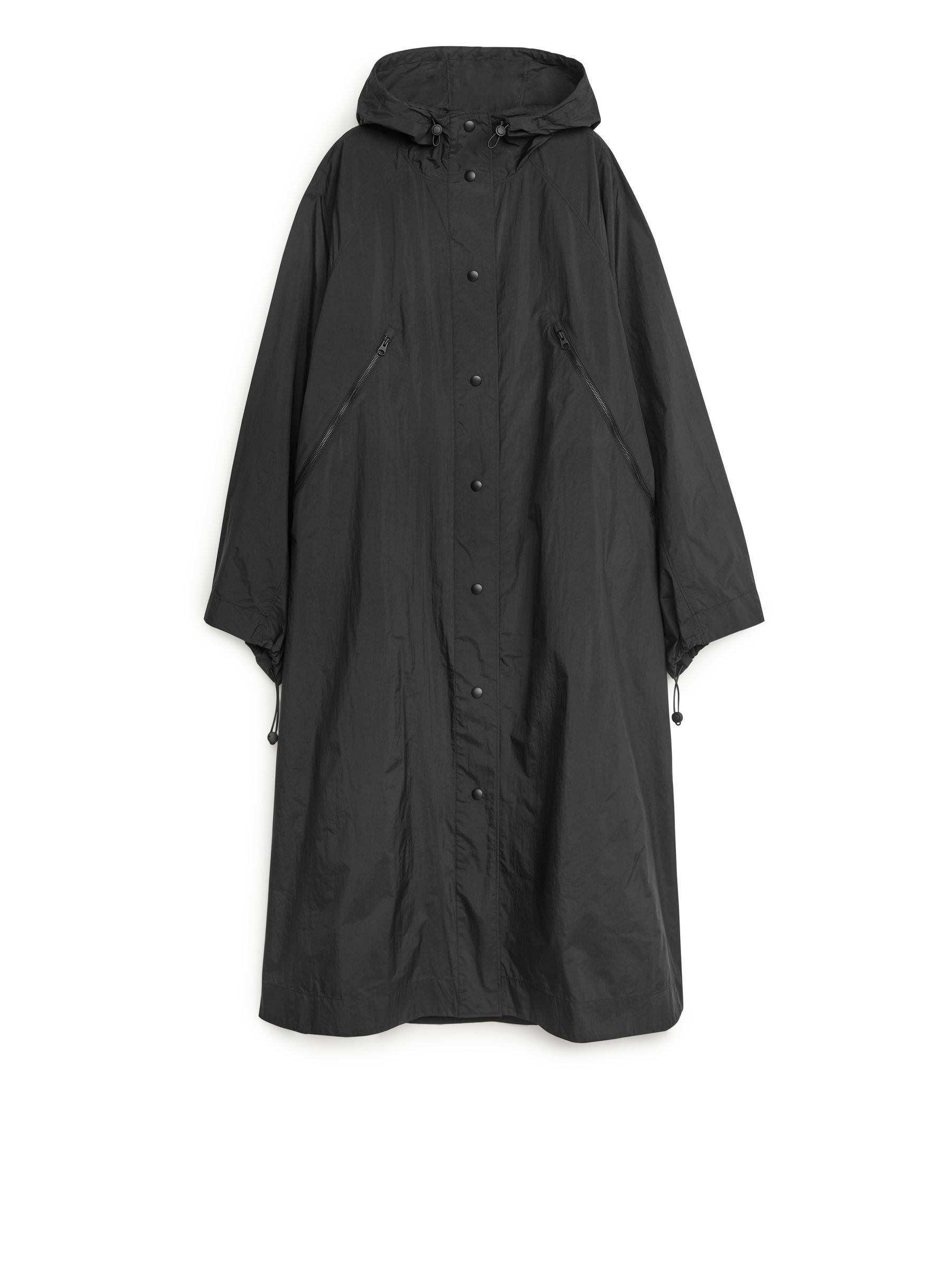 Abrigo ligero de nailon - Negro - Corte estándar - Women - StillMedia/DescriptiveStillLife - 4