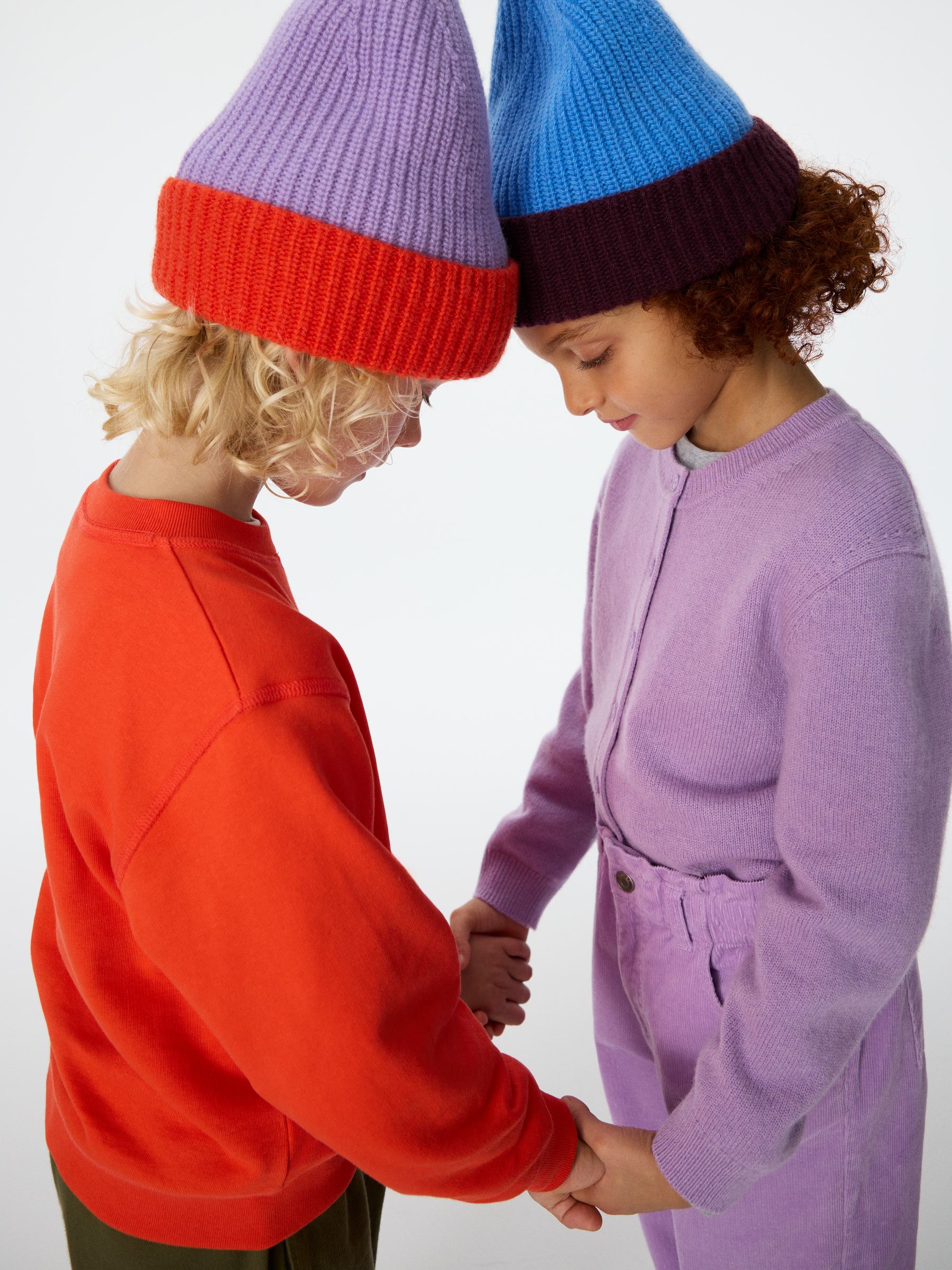 French Terry Sweatshirt - Red - Regular fit - Children - StillMedia/Environmental - 1