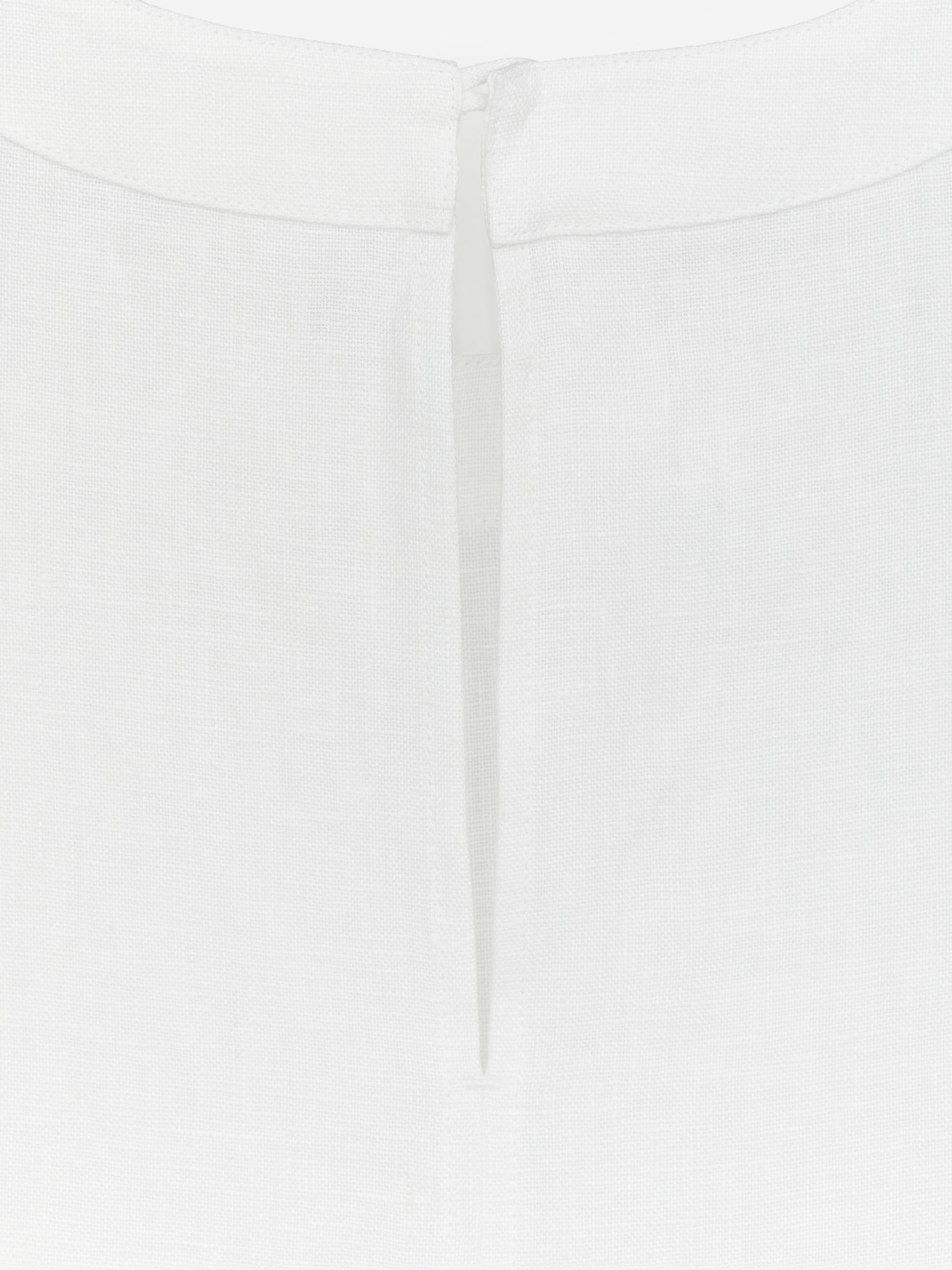 Mini Linen Dress - White - Regular fit - Women - StillMedia/DescriptiveDetail - 2