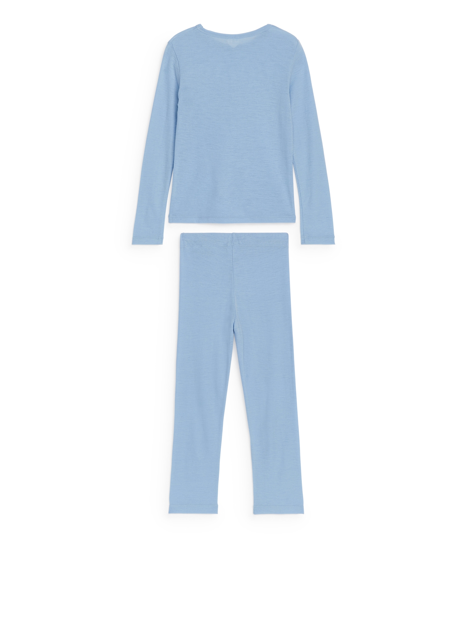 Set aus Merinowolle - Hellblau - 2