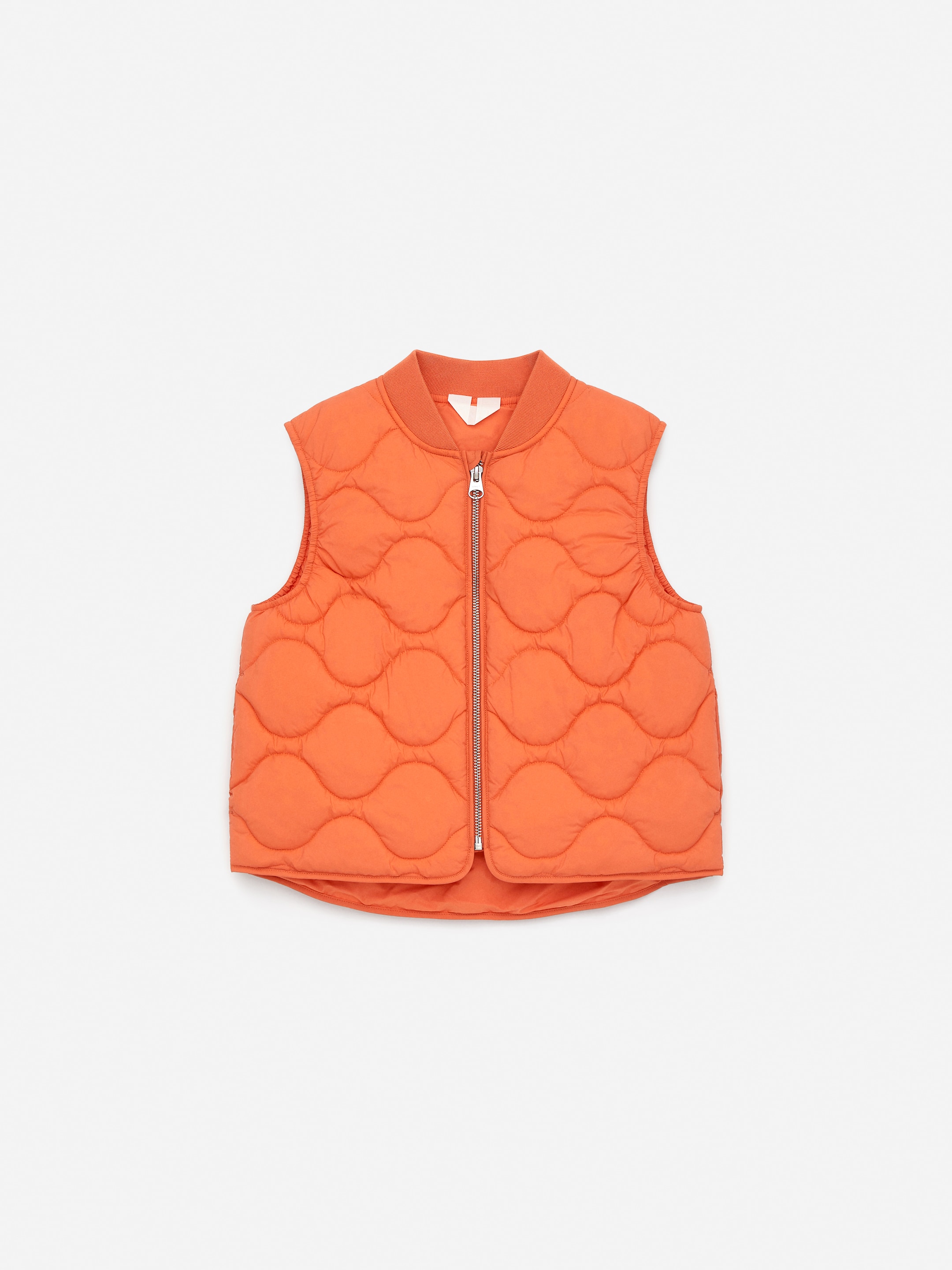 Quilted Vest - Orange - Regular fit - Children - StillMedia/DescriptiveStillLife - 3