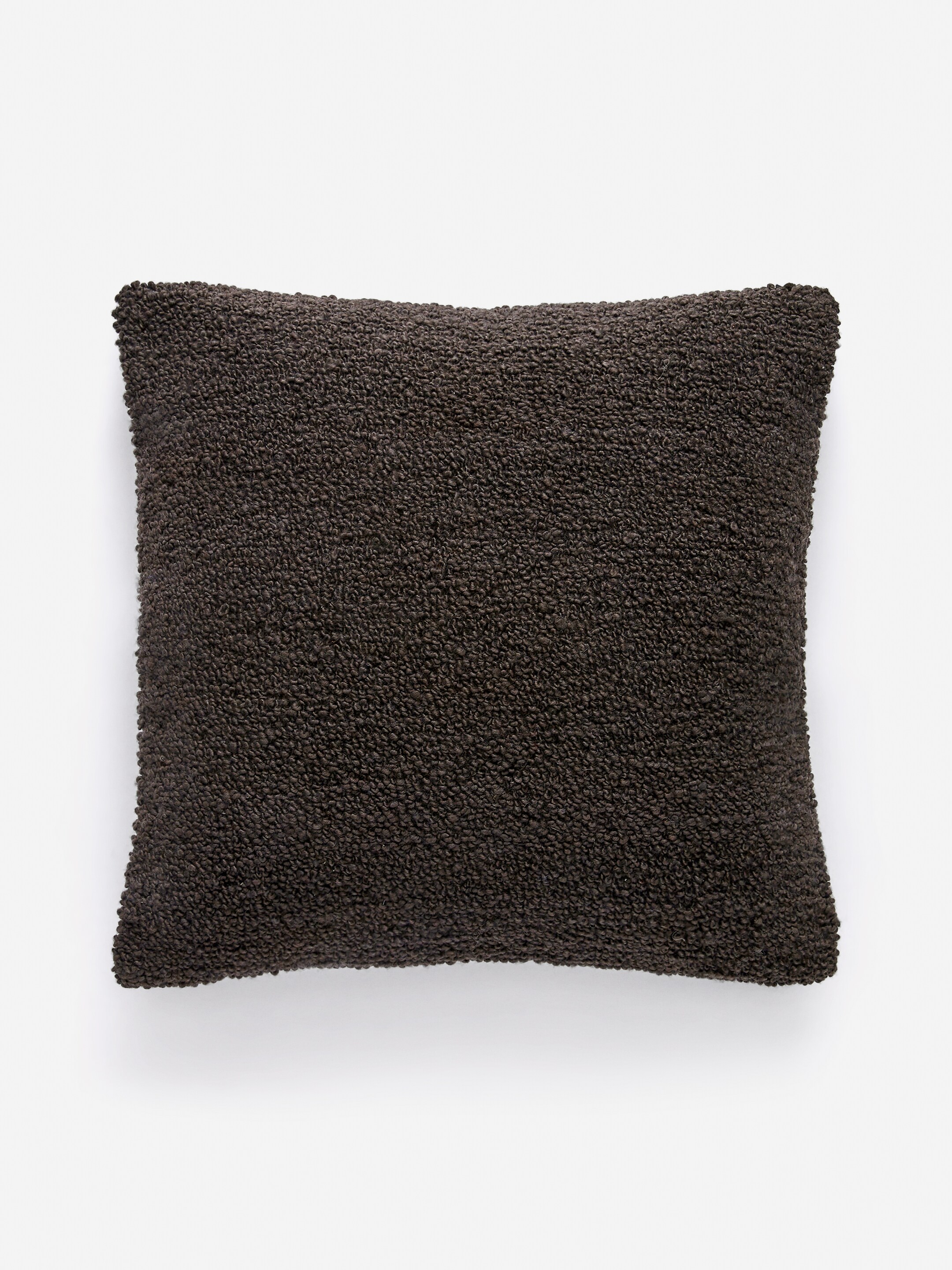 Handvävt kuddfodral i ull - Mörkbrun - Homeware - StillMedia/DescriptiveStillLife - 3