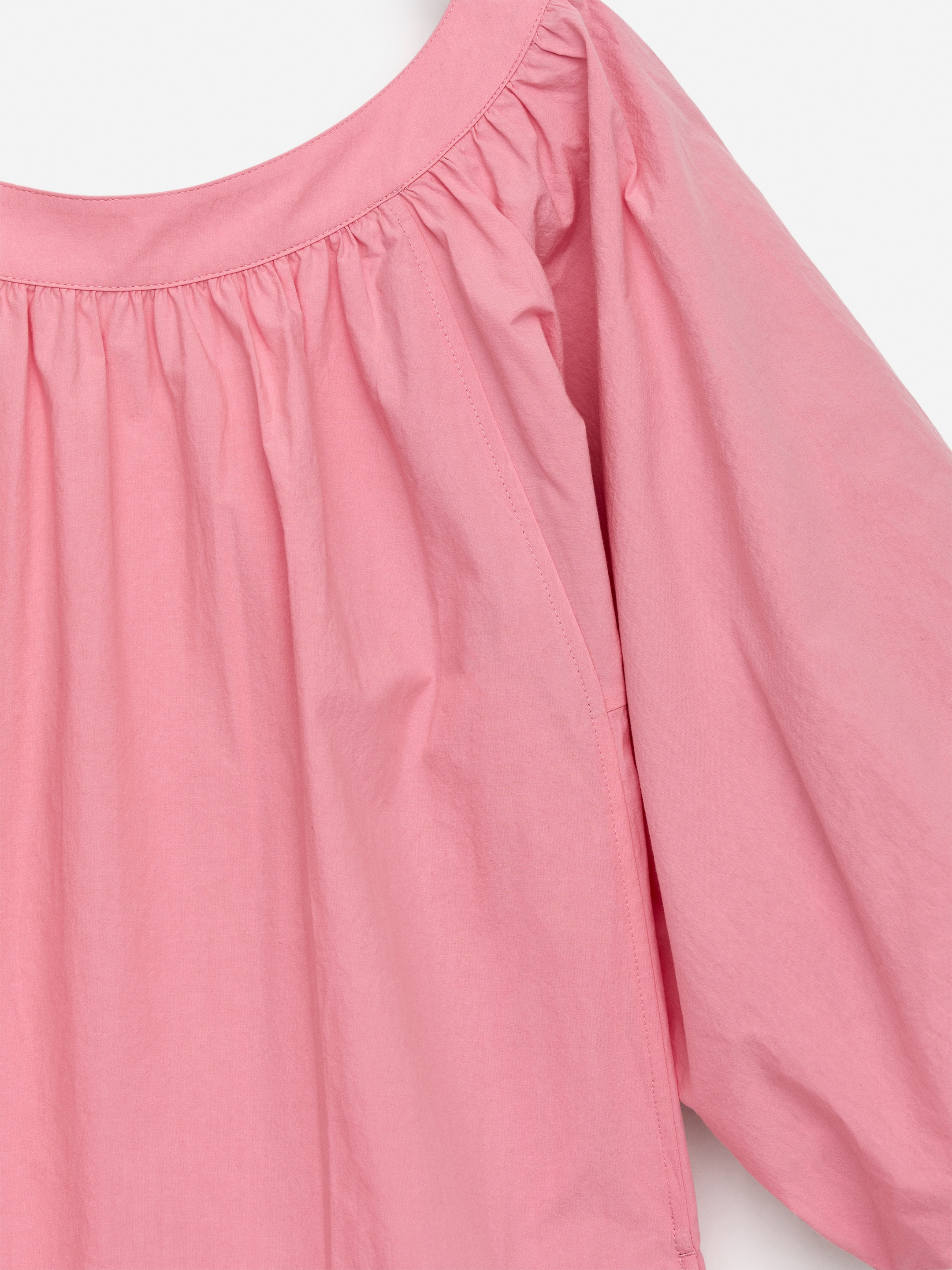Ballon-Sleeve Dress - Pink - Regular fit - Women - StillMedia/DescriptiveDetail - 1