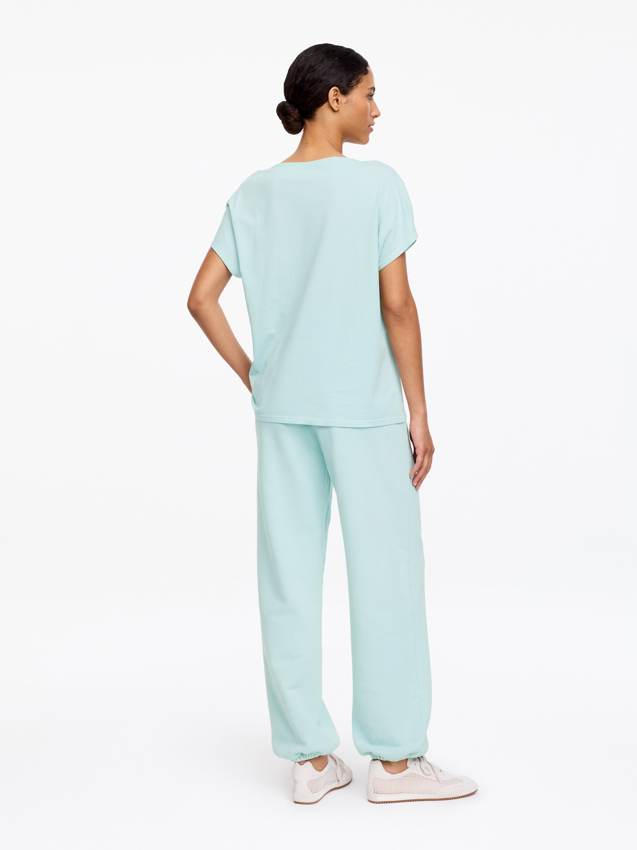 Top de manga casquillo - Menta - Corte holgado - Women - StillMedia/Lookbook - 5