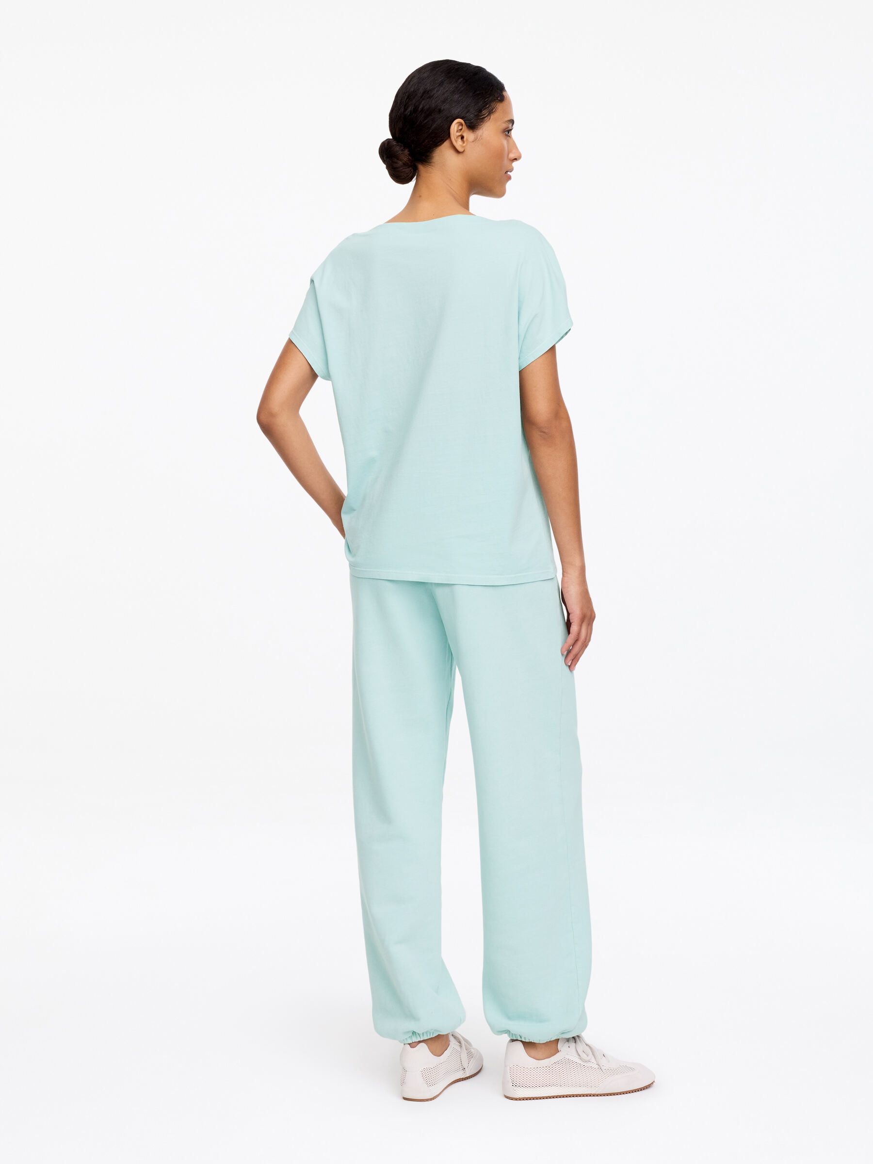 Top de manga casquillo - Menta - Corte holgado - Women - StillMedia/Lookbook - 5