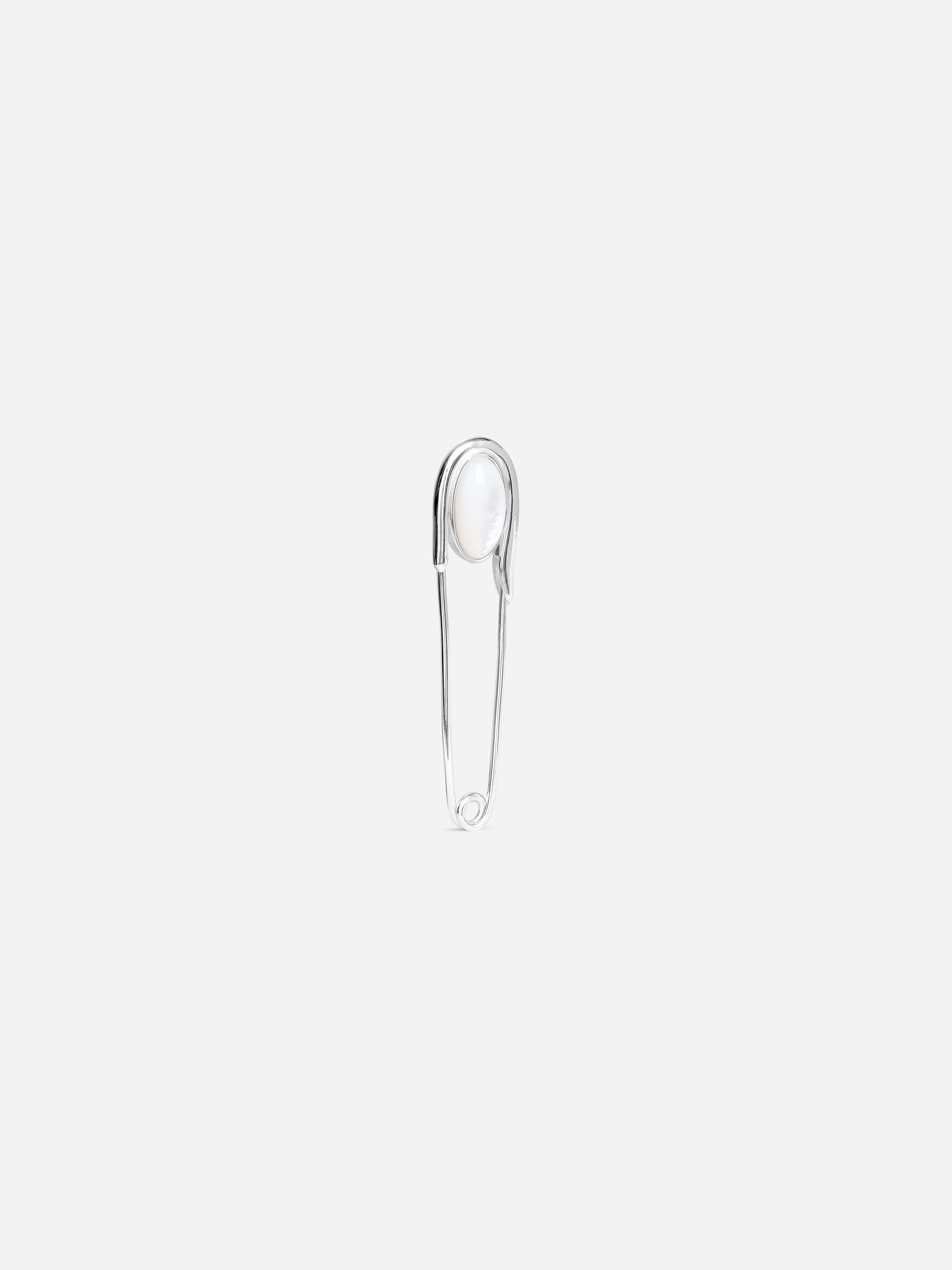 Pearl Hair Pin-Silver-coloured-19630