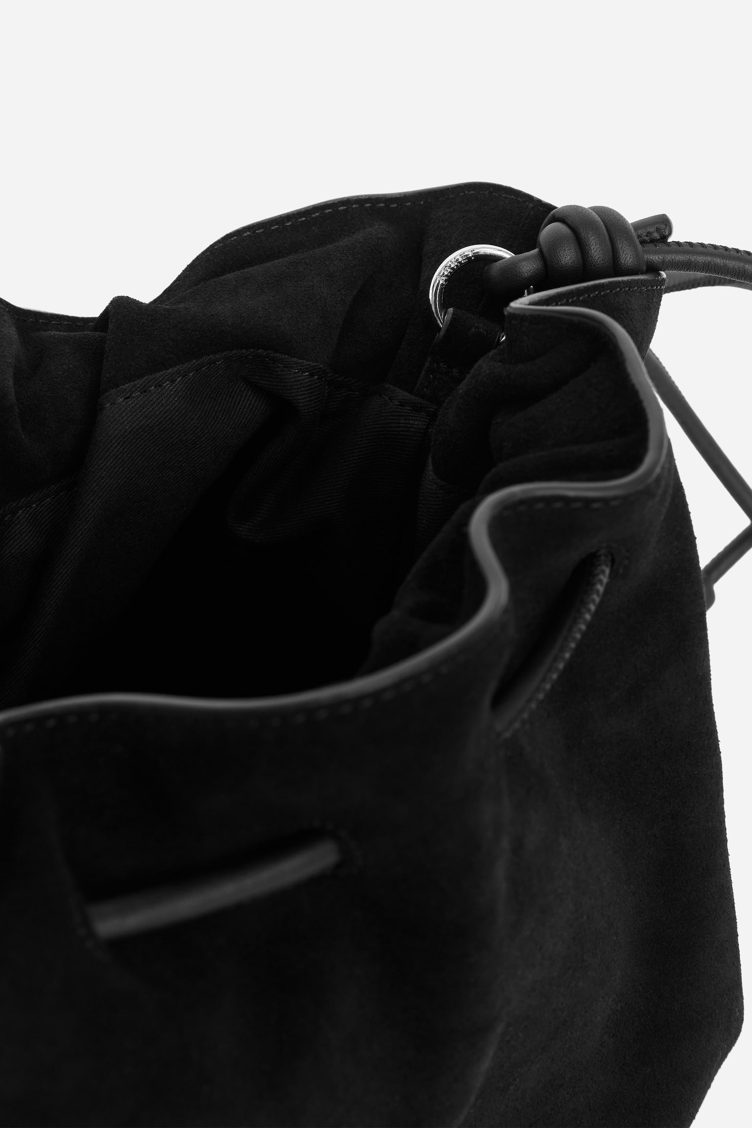 Suède buideltas - Zwart - 6