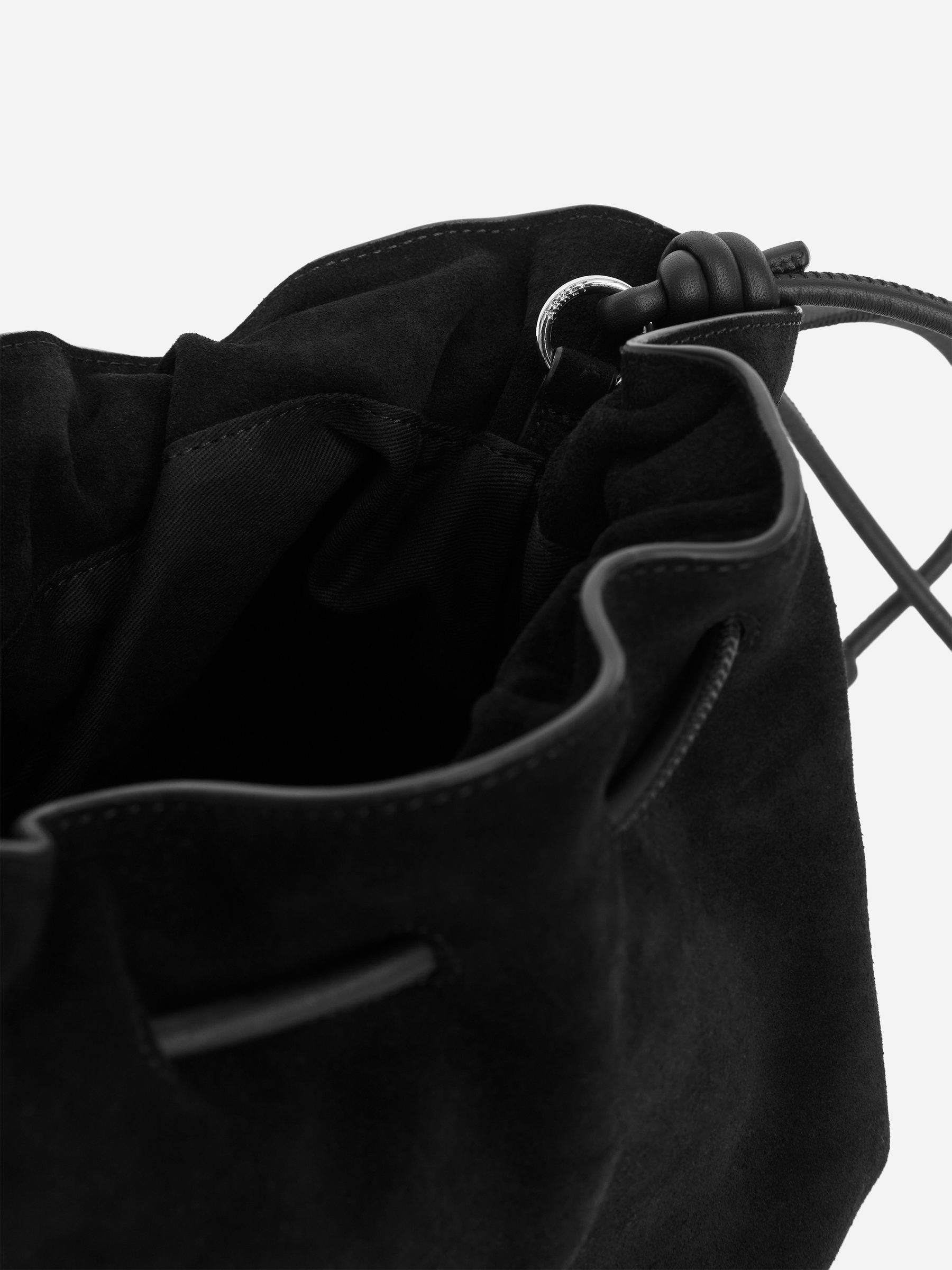 Suede Pouch - Black - Women - StillMedia/DescriptiveDetail - 2