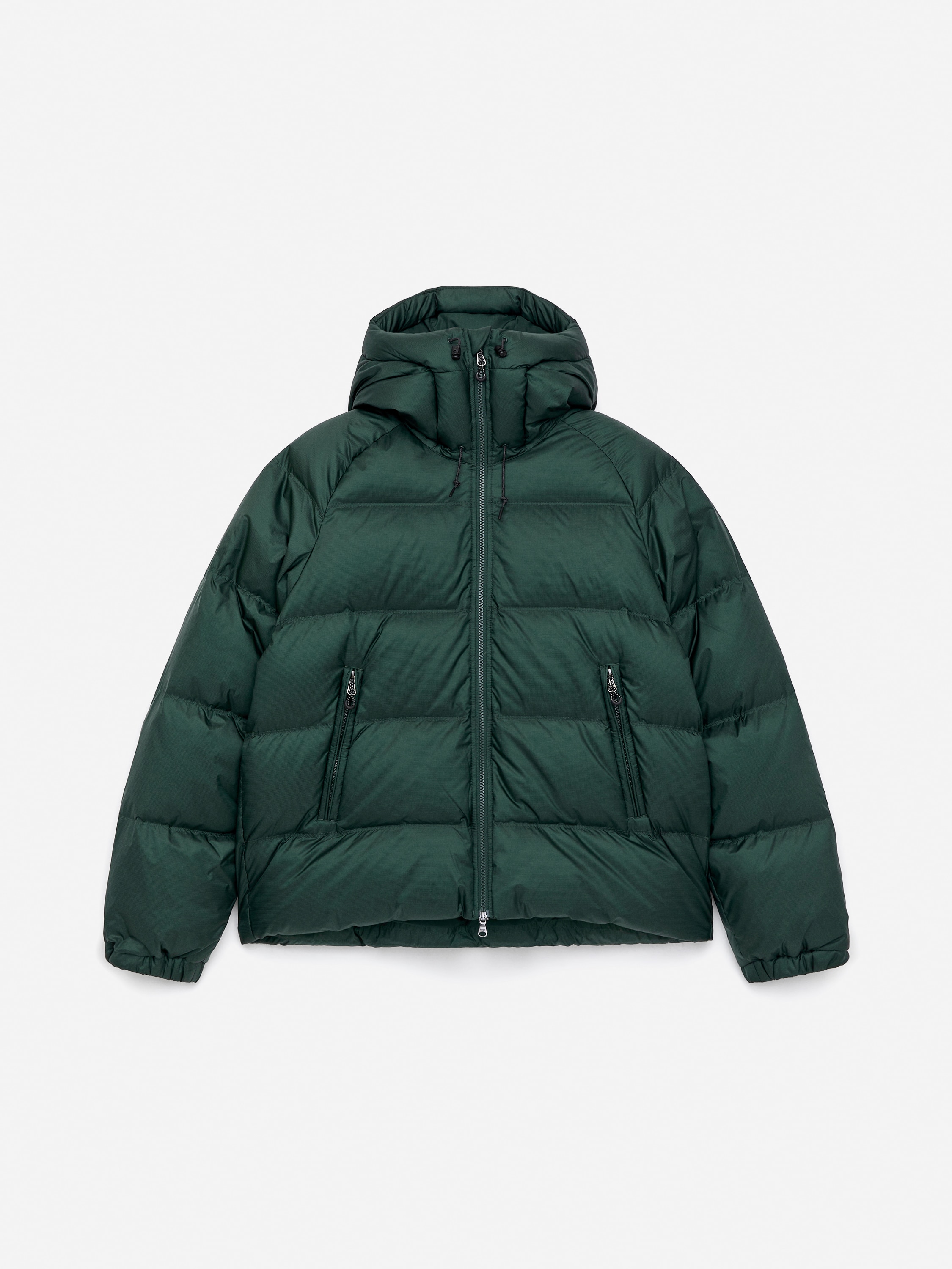 Veste de sport Upcycled Down - Vert foncé/Noir/Marron foncé/Orange