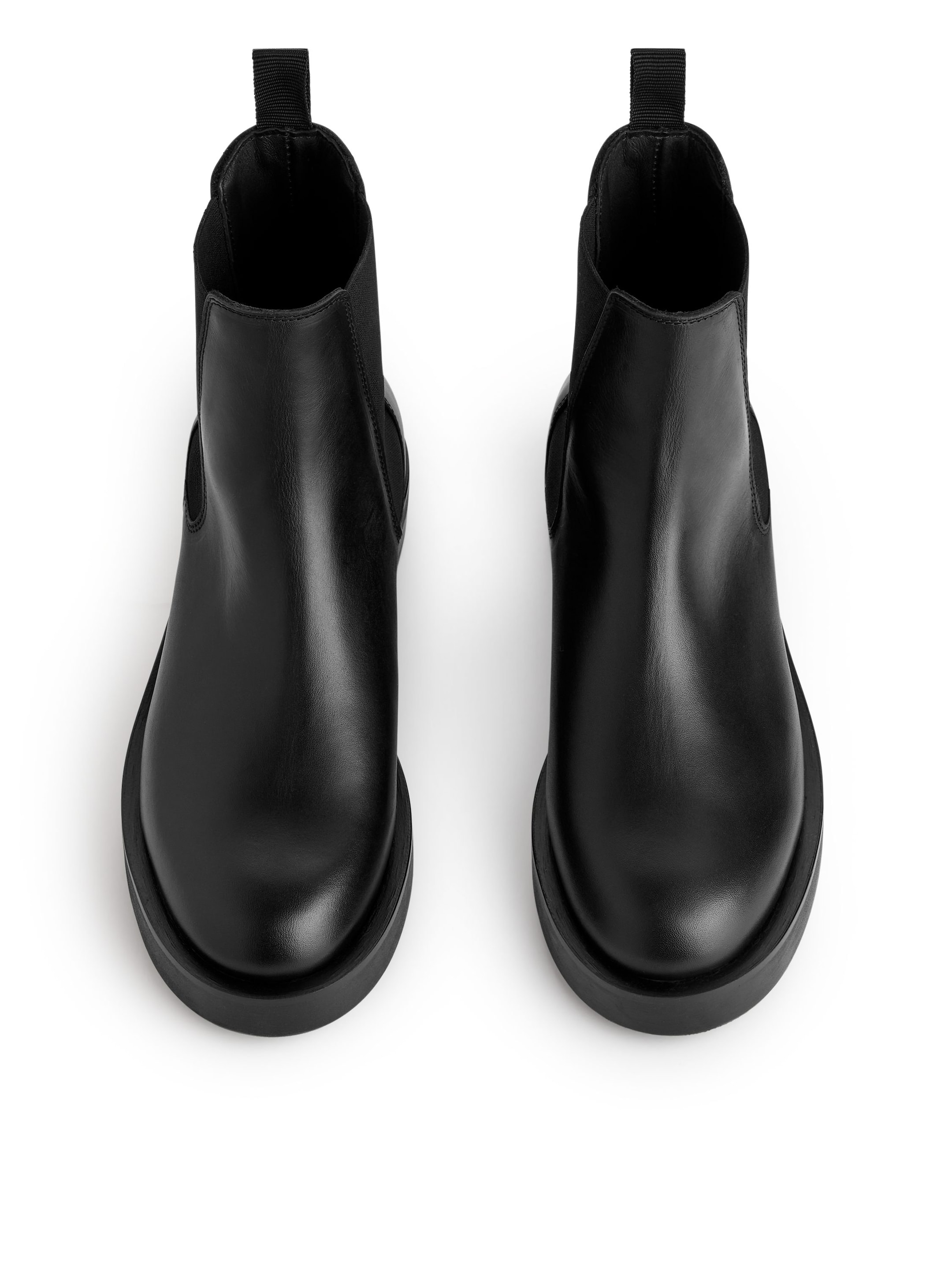 Zobacz większy obraz: Leather Chelsea Boots - Czarny - ONA | H&M PL 4