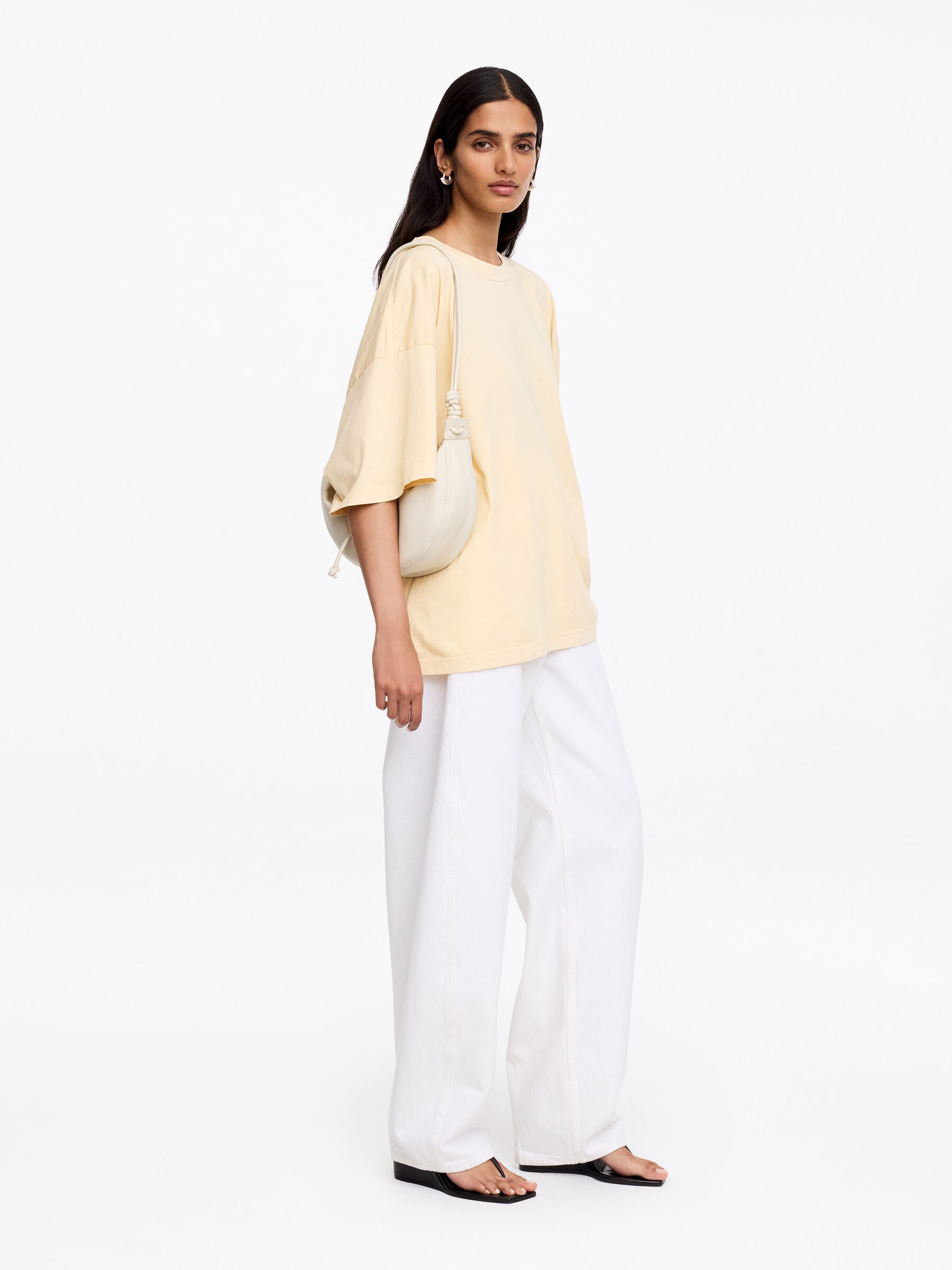 Oversized T-Shirt - Yellow - Oversized - Women - StillMedia/Lookbook - 5