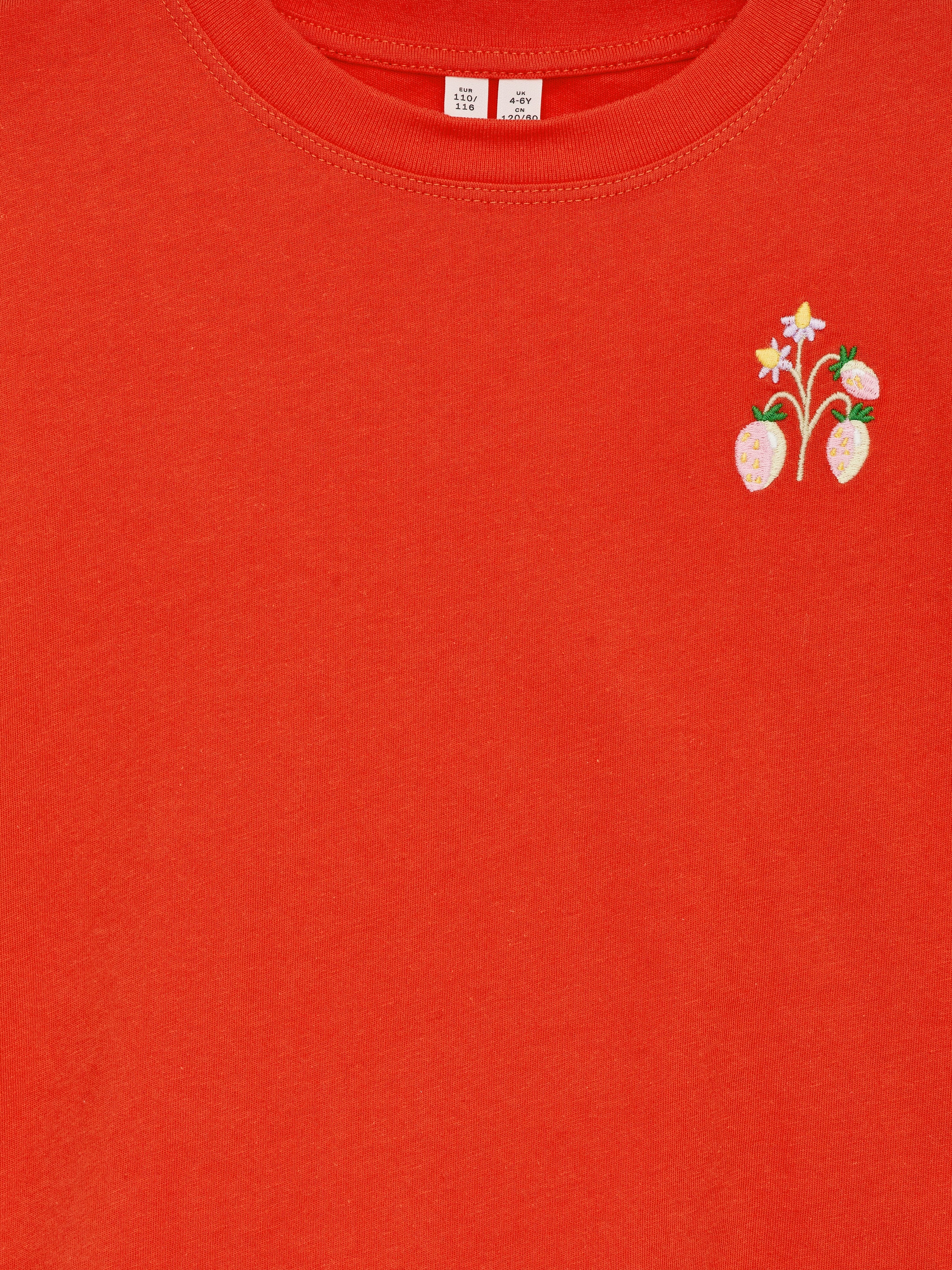 T-shirt med vid passform - Röd - Oversized - Children - StillMedia/DescriptiveDetail - 3