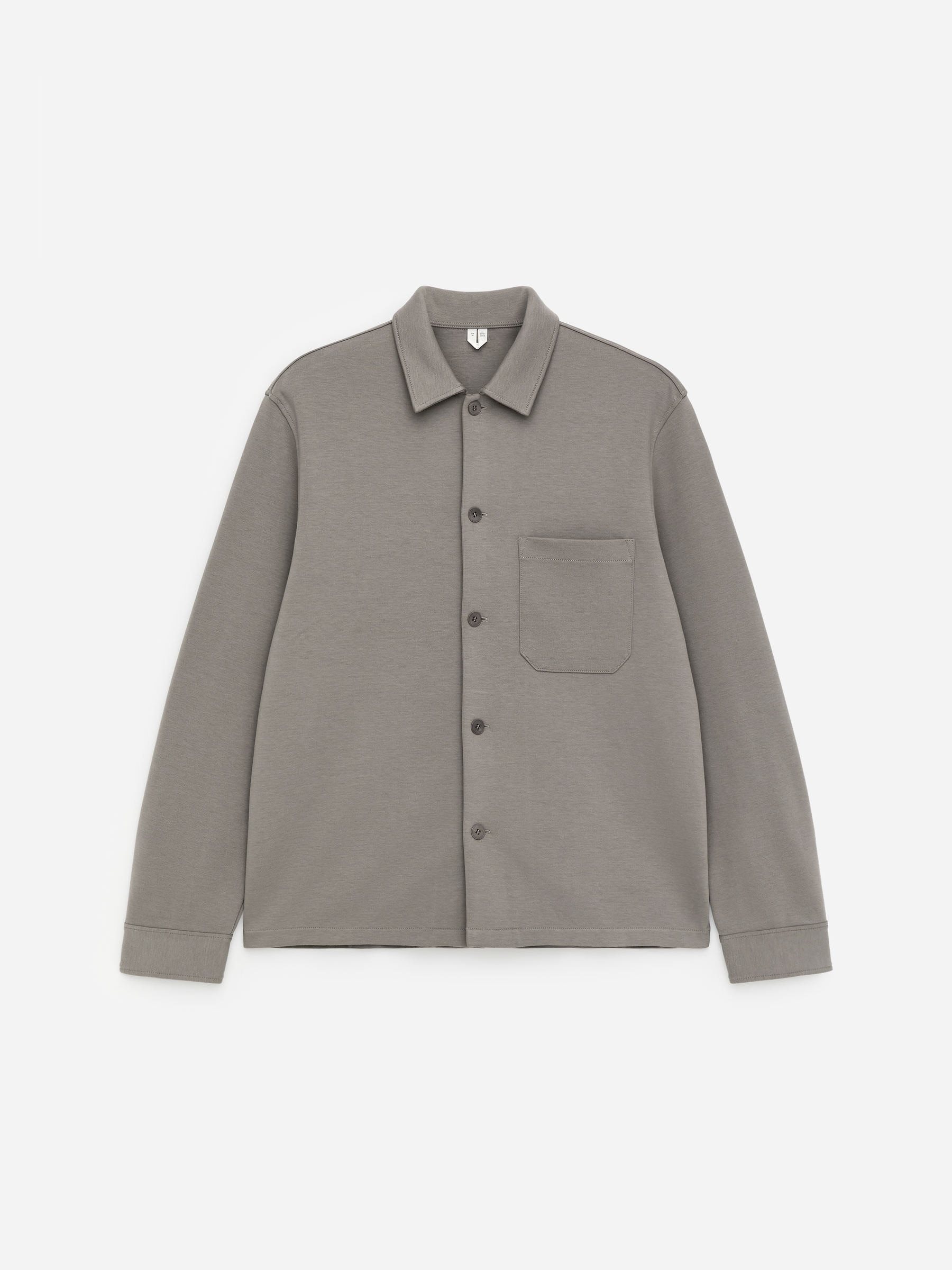 Jersey-Overshirt - Graubraun - Regular Fit - Men - StillMedia/DescriptiveStillLife - 2