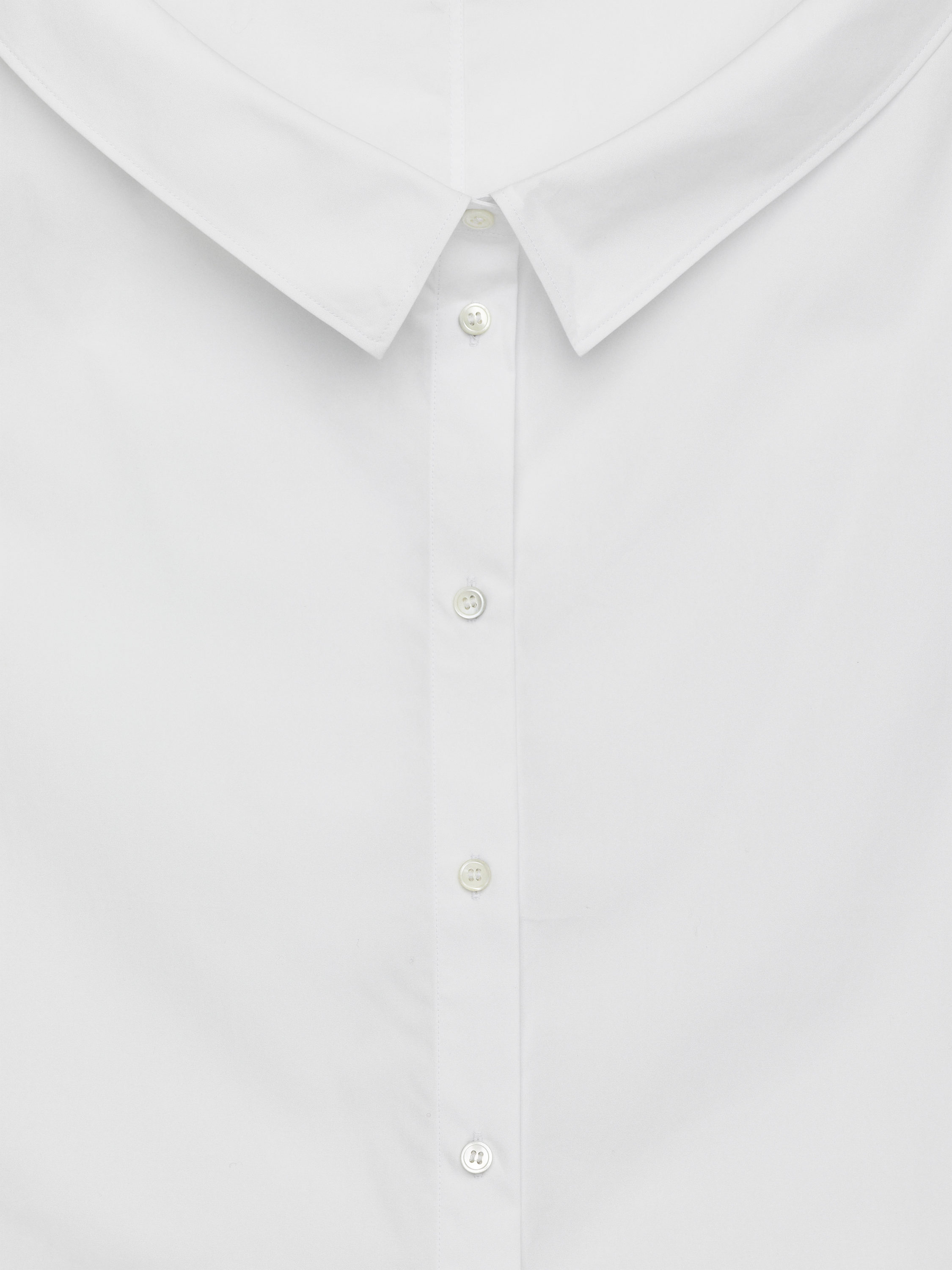 Open-Neck Blouse - White - Regular fit - Women - StillMedia/DescriptiveStillLife - 2