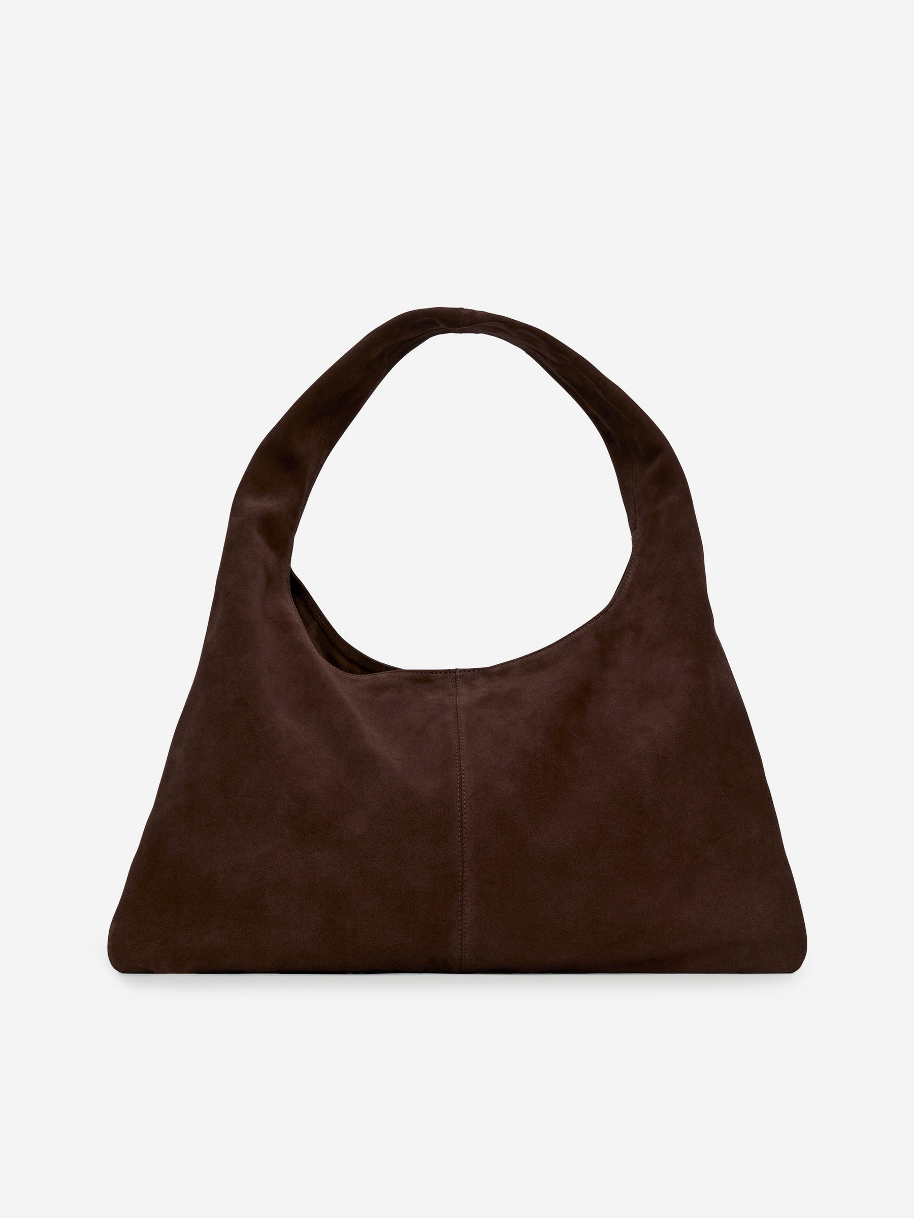Suede Bag-#52453E-18416