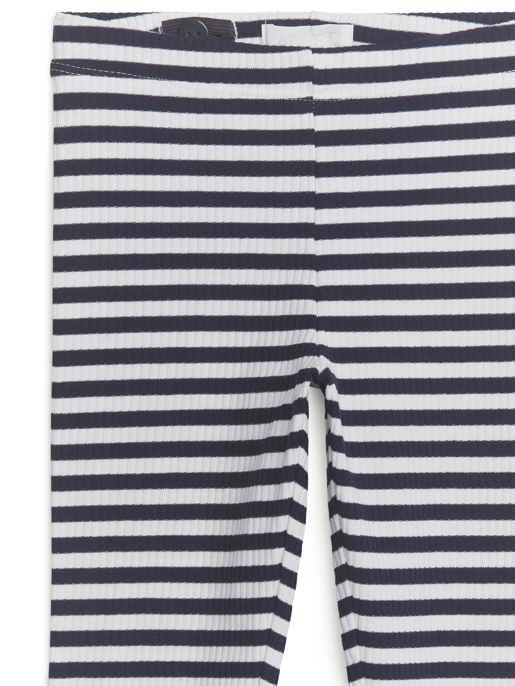 Legging en jersey côtelé - Bleu foncé/blanc - Regular fit - Enfant - StillMedia/DescriptiveDetail - 2