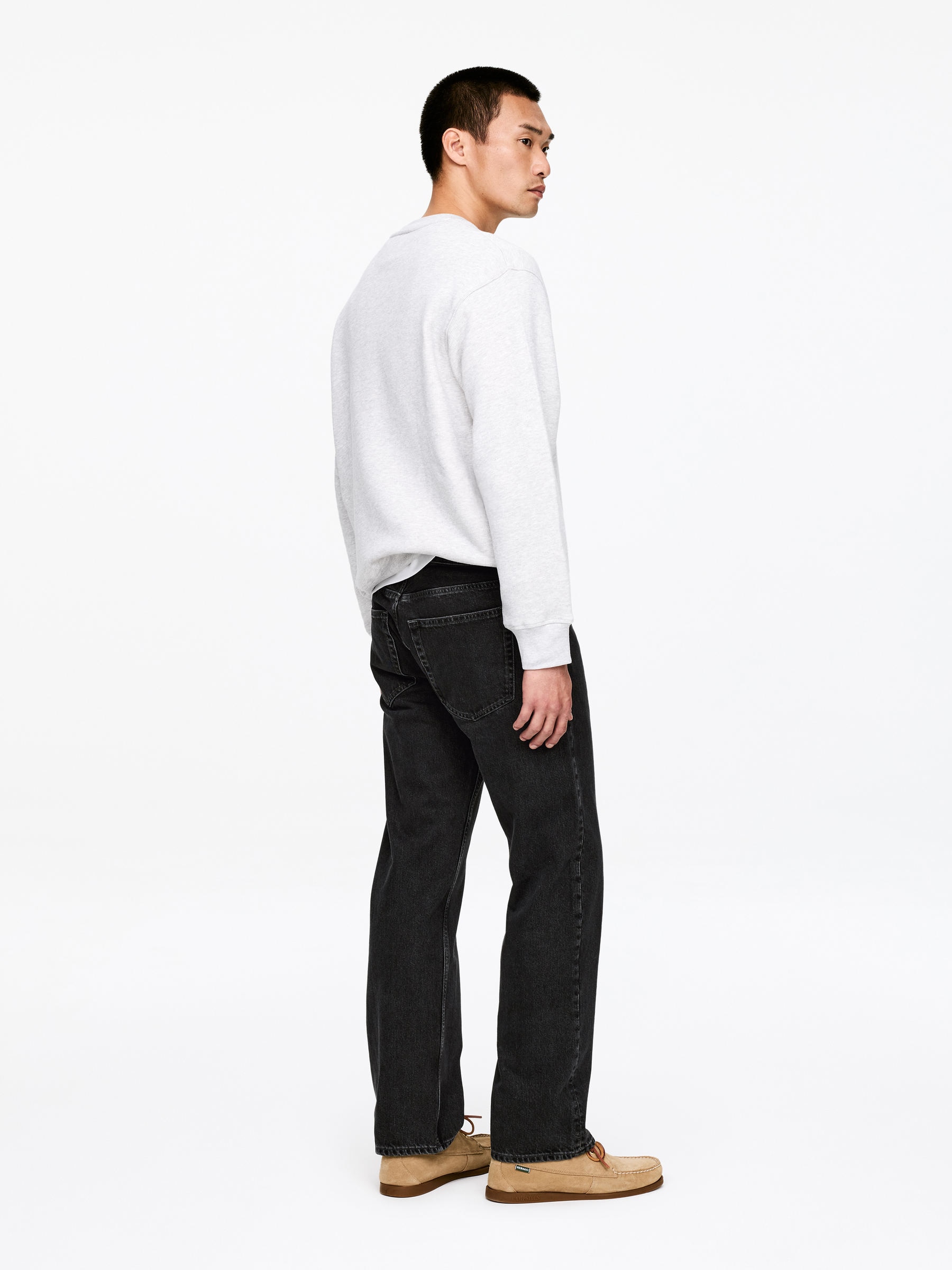 OCEAN Loose Straight Jeans - Schwarz - Loose Fit - Herren - StillMedia/Lookbook - 20