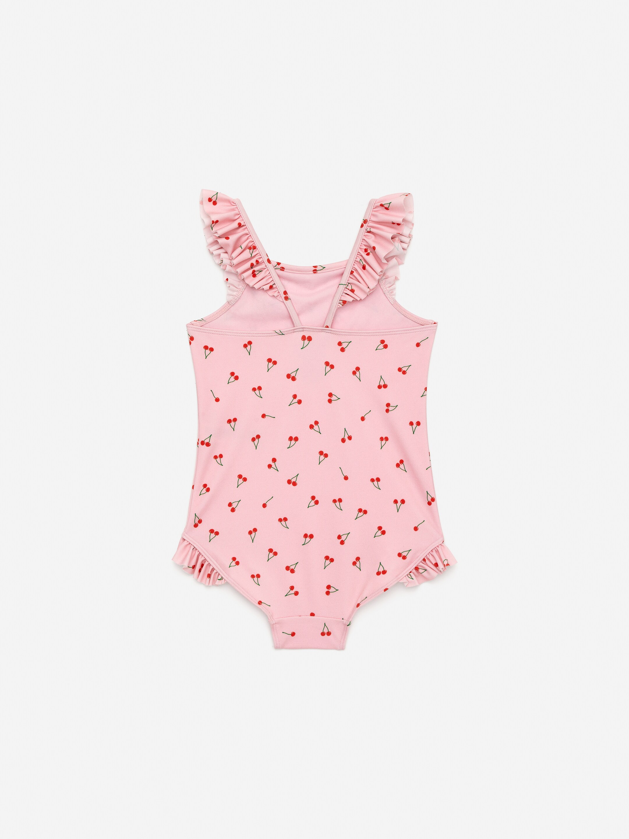 Ver imagem maior: Fato de banho com detalhe de folhos - Cor-de-rosa - CRIANÇA | H&M PT 2