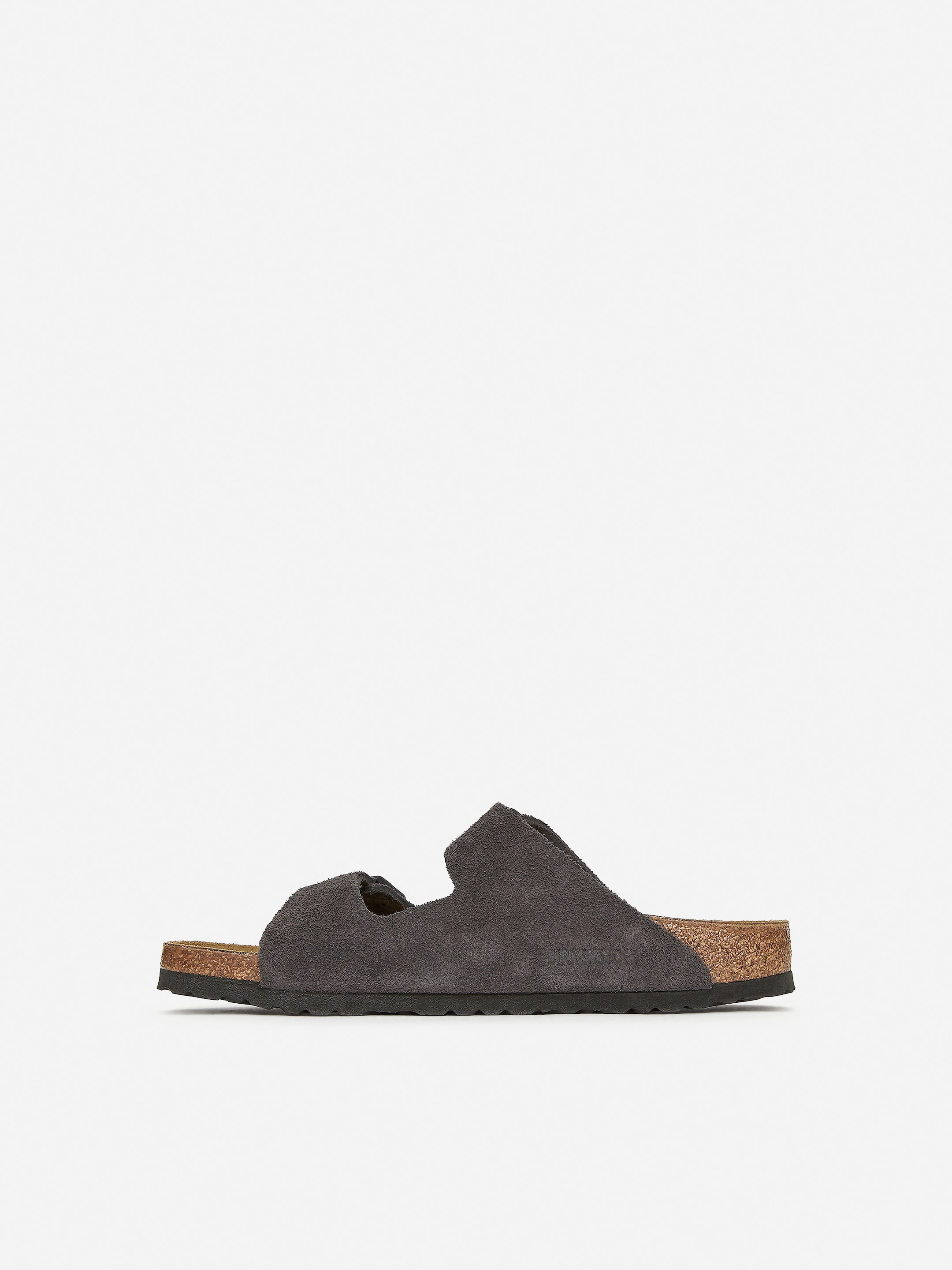 Zamszowe sandały Birkenstock Arizona - Dark Grey - Men - StillMedia/DescriptiveStillLife - 1