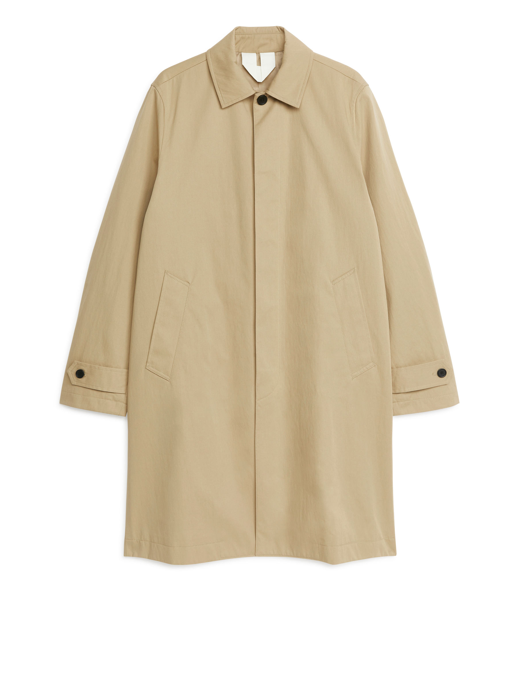 Mittellanger Car-Coat - Beige - Regular Fit - Herren - StillMedia/DescriptiveStillLife - 2