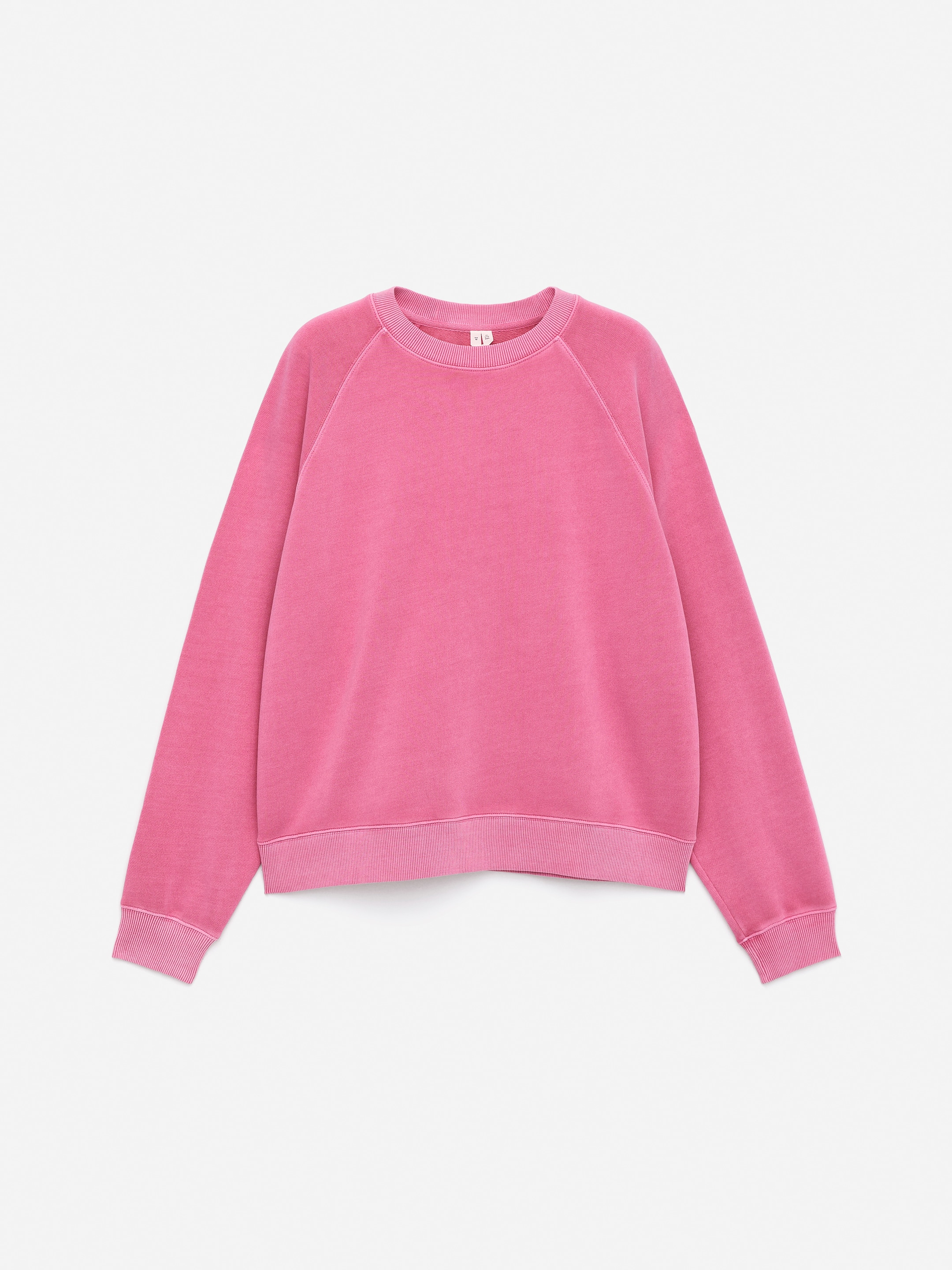 Terry Sweatshirt - Pink - Regular fit - Women - StillMedia/DescriptiveStillLife - 1