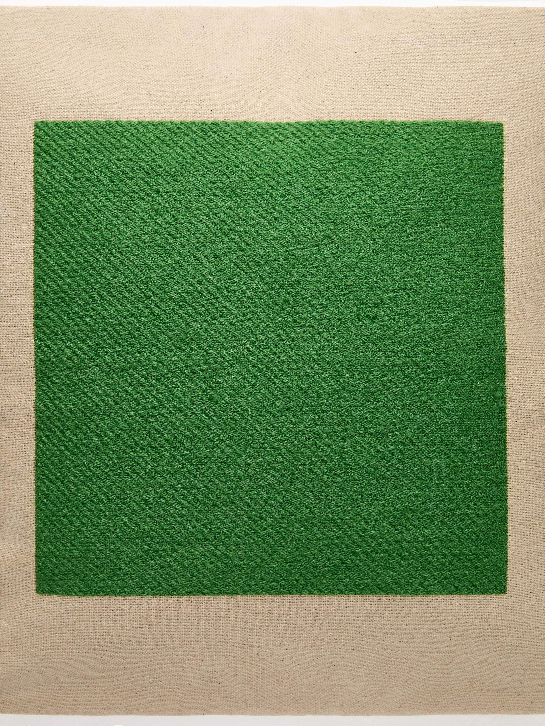 Zobrazit větší obrázek: Povlak na polštář z bavlny a vlny 50x50 cm - Beige/Green - HOME | H&M CZ 3