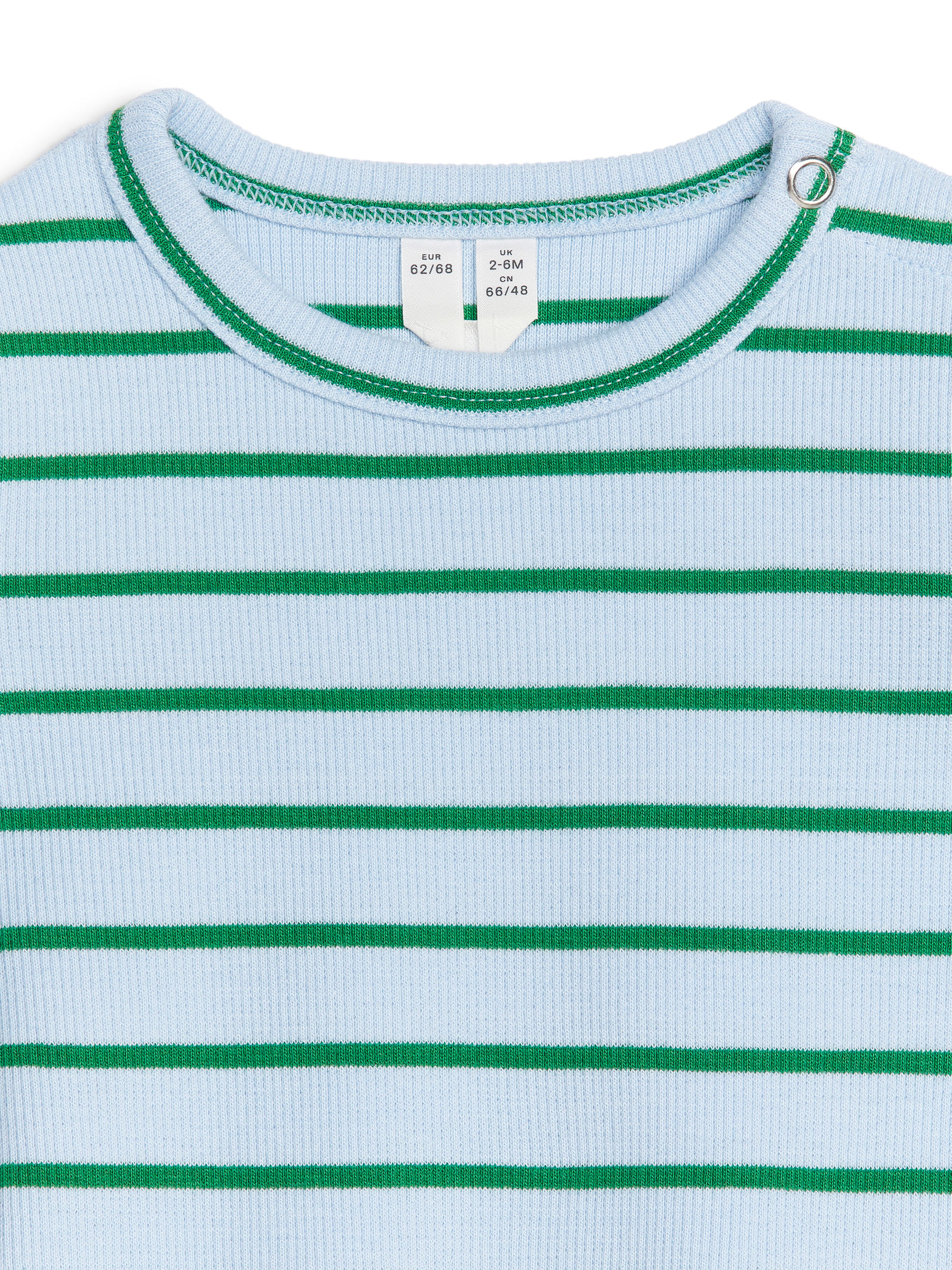 Gerippter Langarmbody - Hellblau/Grün - Kinder - StillMedia/DescriptiveDetail - 3