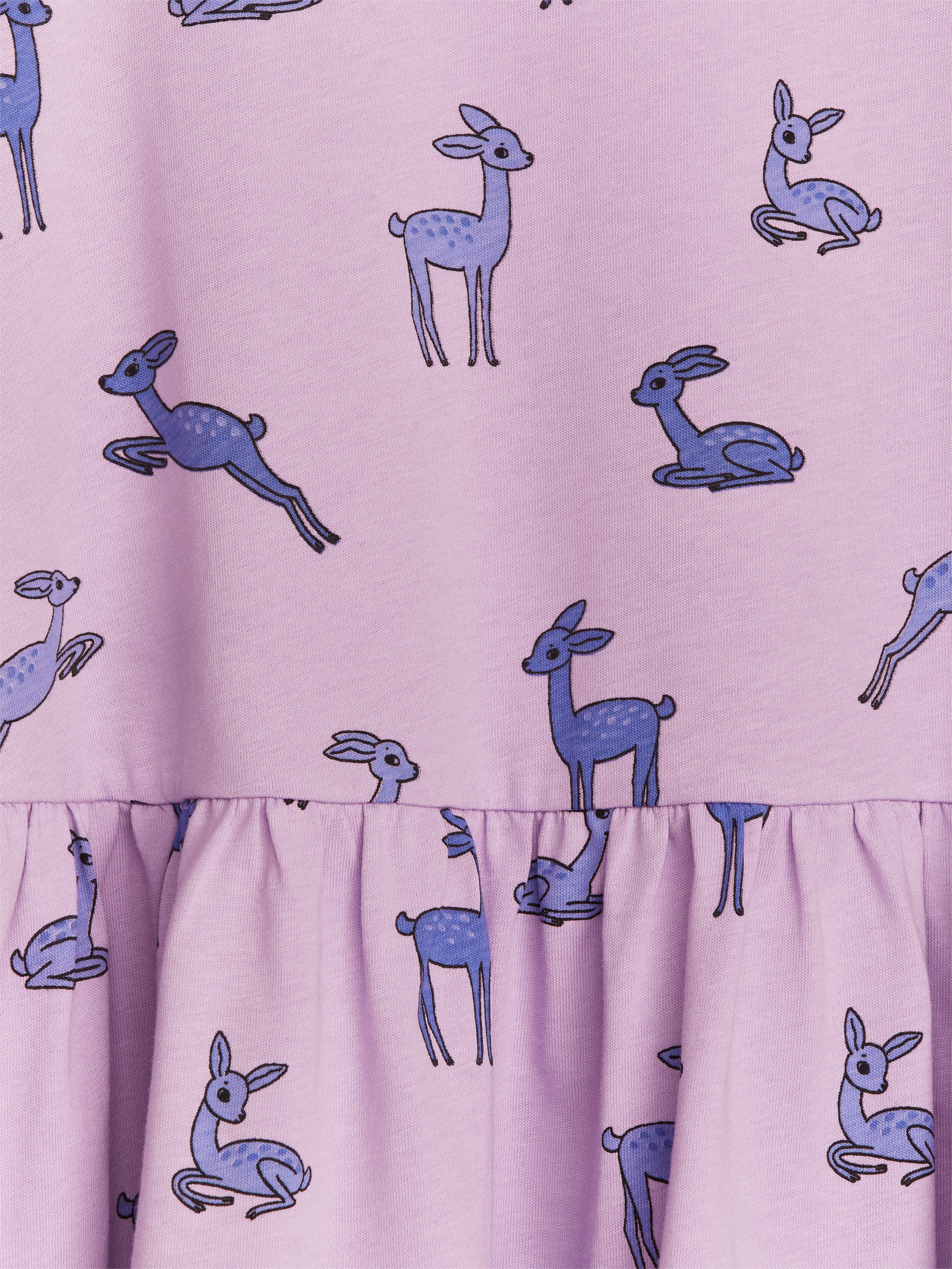 Jerseykleid mit Rüschen - Flieder/Reh - Relaxed Fit - Kinder - StillMedia/DescriptiveDetail - 2