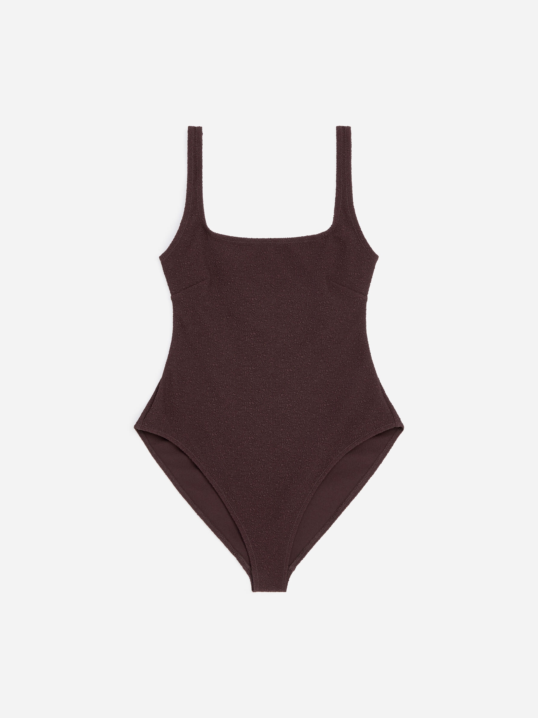 Structured Swimsuit - Dark Brown - Women - StillMedia/DescriptiveStillLife - 1