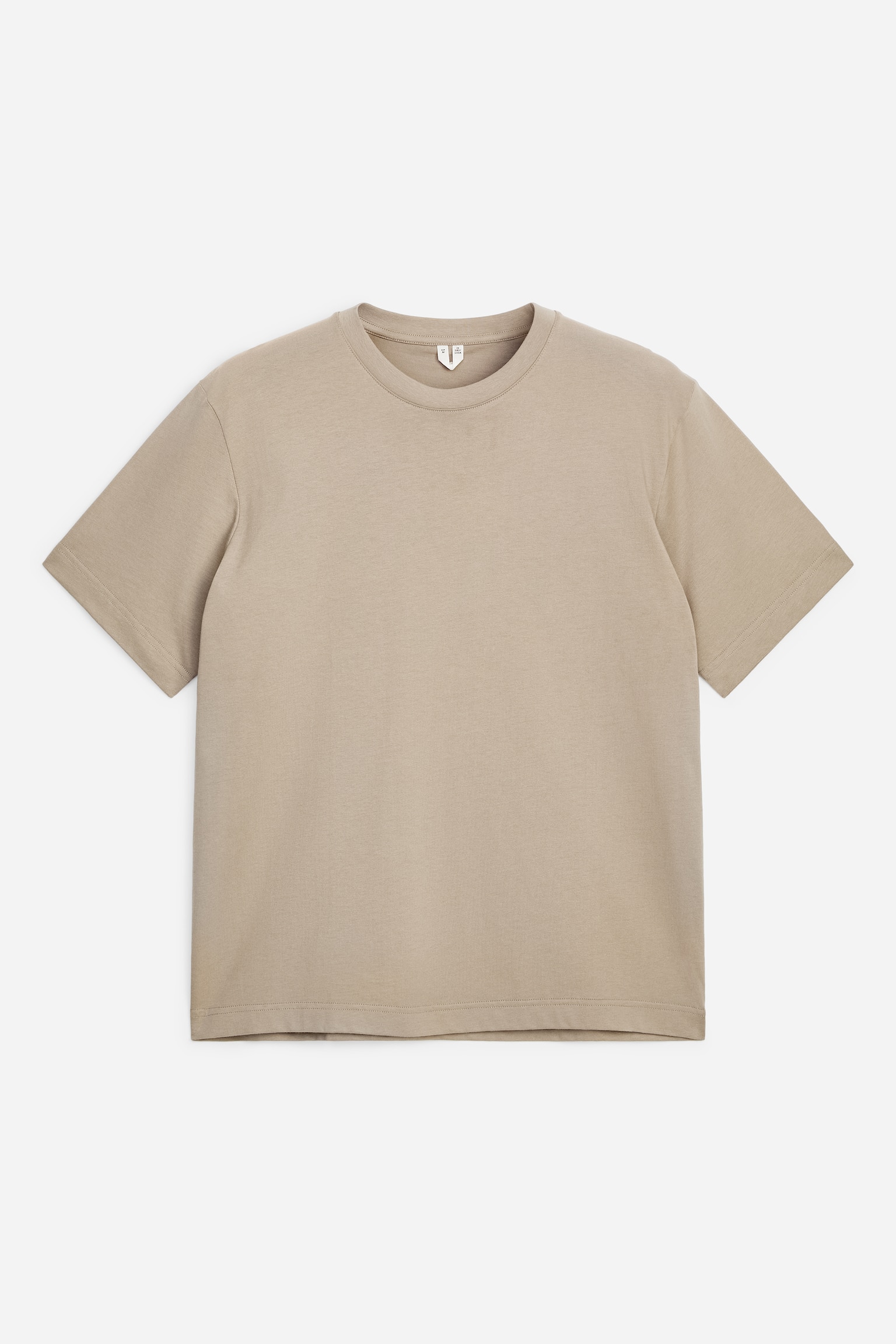 Tričko 220 GSM Relaxed - Hnědošedá/Žlutá/Tmavě modrá/Off White/White/Světle šedý melír/Black/Tmavě zelená/Červená - 1