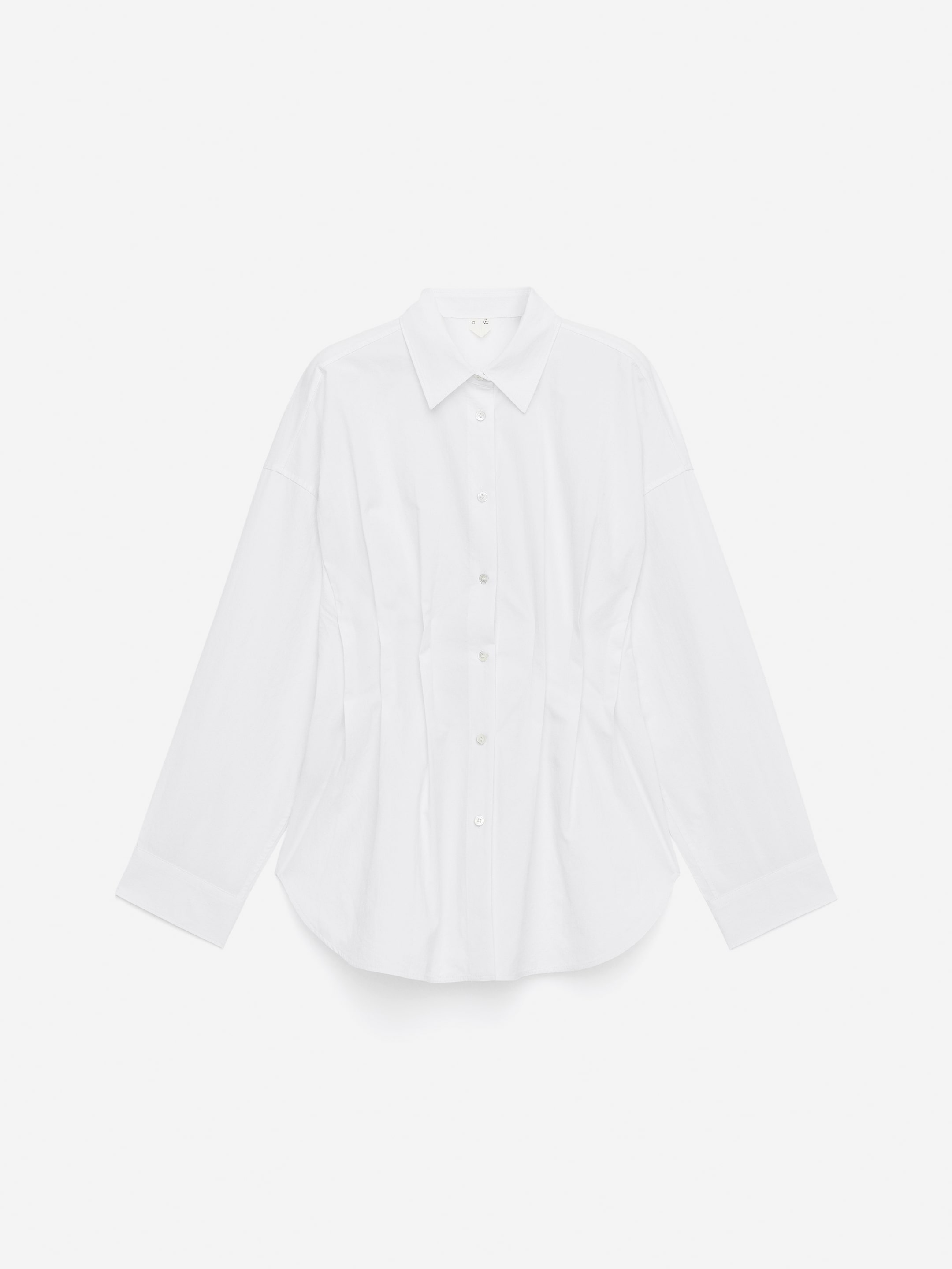 Pleated Blouse - White - Regular fit - Women - StillMedia/DescriptiveStillLife - 2