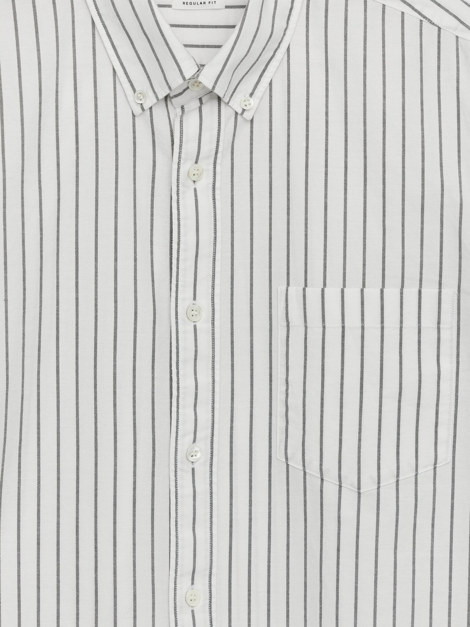 Chemise Oxford - Blanc cassé/vert/Gris clair/Bleu ciel/Bleu/rayé/Blanc/Gris/Blanc/Vert foncé/Taupe foncé/Bleu foncé - 2