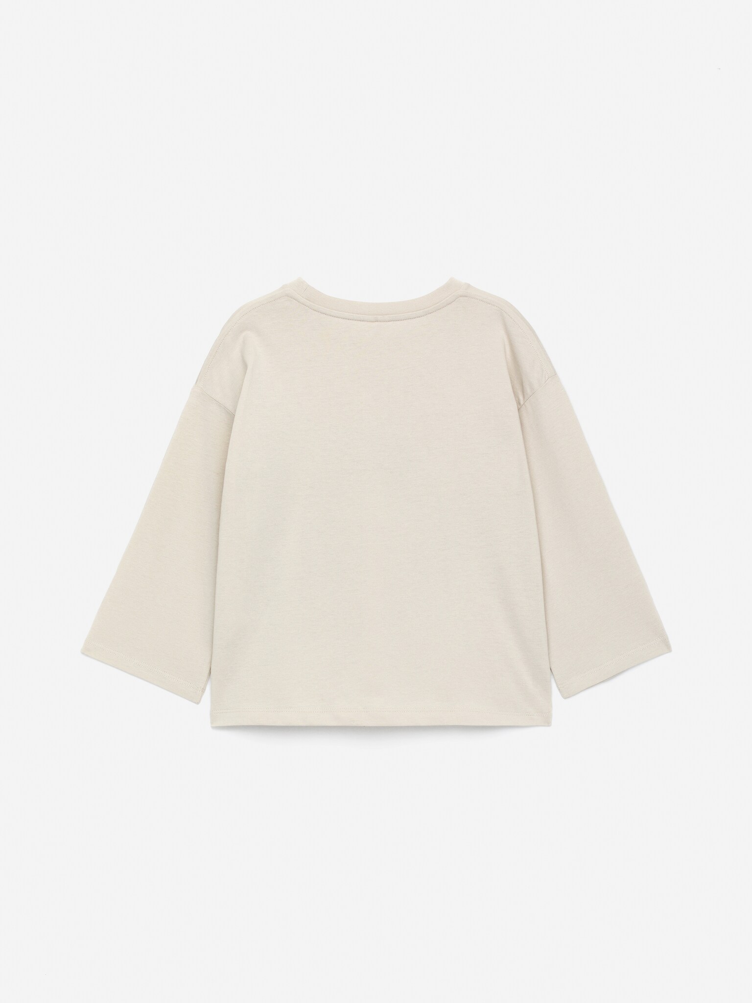 T-shirt a maniche lunghe - Beige/Arcobaleno/Bianco sporco/Multirighe/Bianco/Blu/Viola/Rosso/Rosa/Arancione - 3
