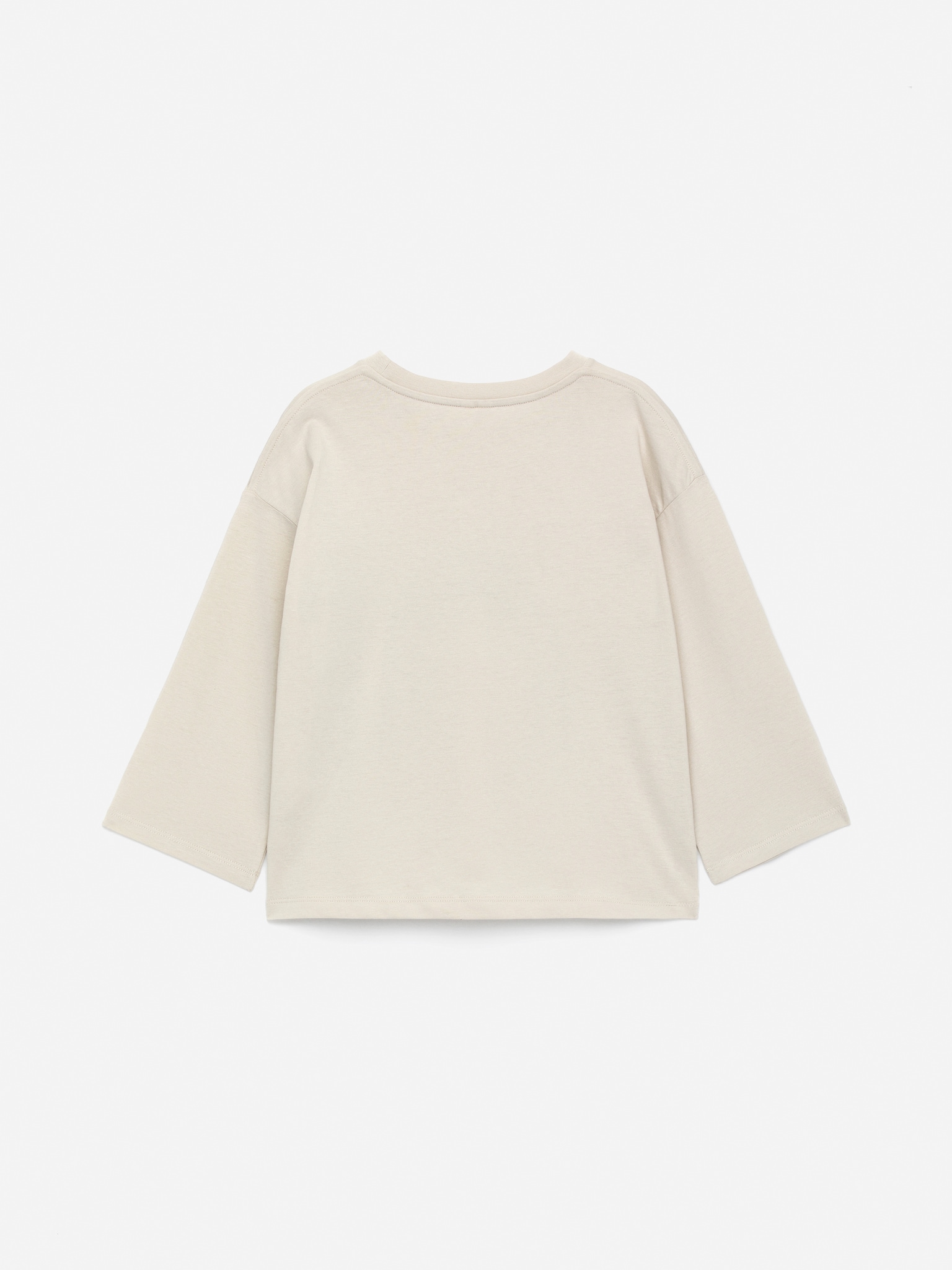 T-shirt à manches longues - Beige/Arc-en-ciel/Blanc cassé/Multirayures/Blanc/Bleu/Rose/Orange - 3