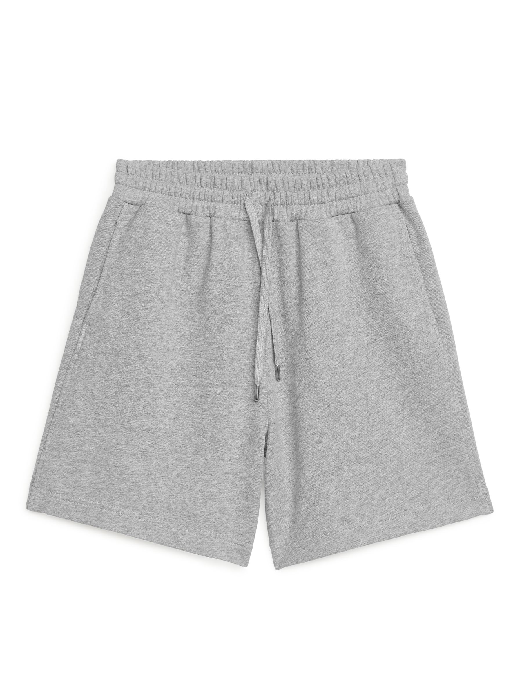 French Terry Shorts - Grey Melange - Women - StillMedia/DescriptiveStillLife - 1