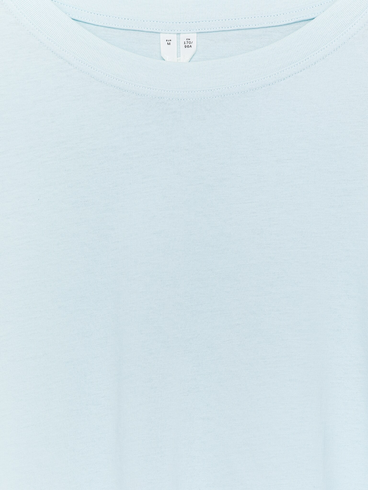 Oversized Long-Sleeve T-Shirt - Turquoise/White/Multi Colour/Black/White - 3