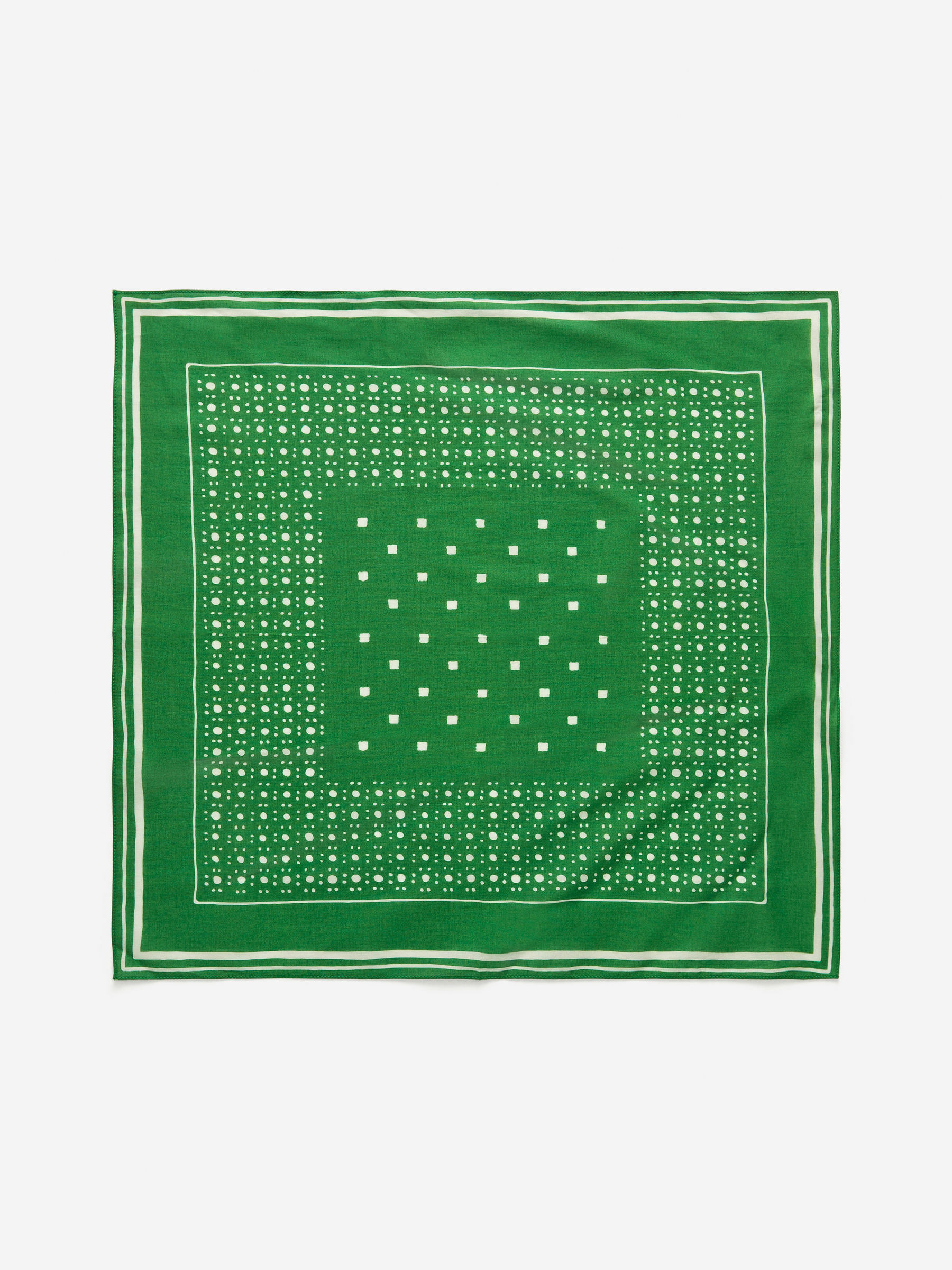 Printed Scarf - Green - Women - StillMedia/DescriptiveStillLife - 2