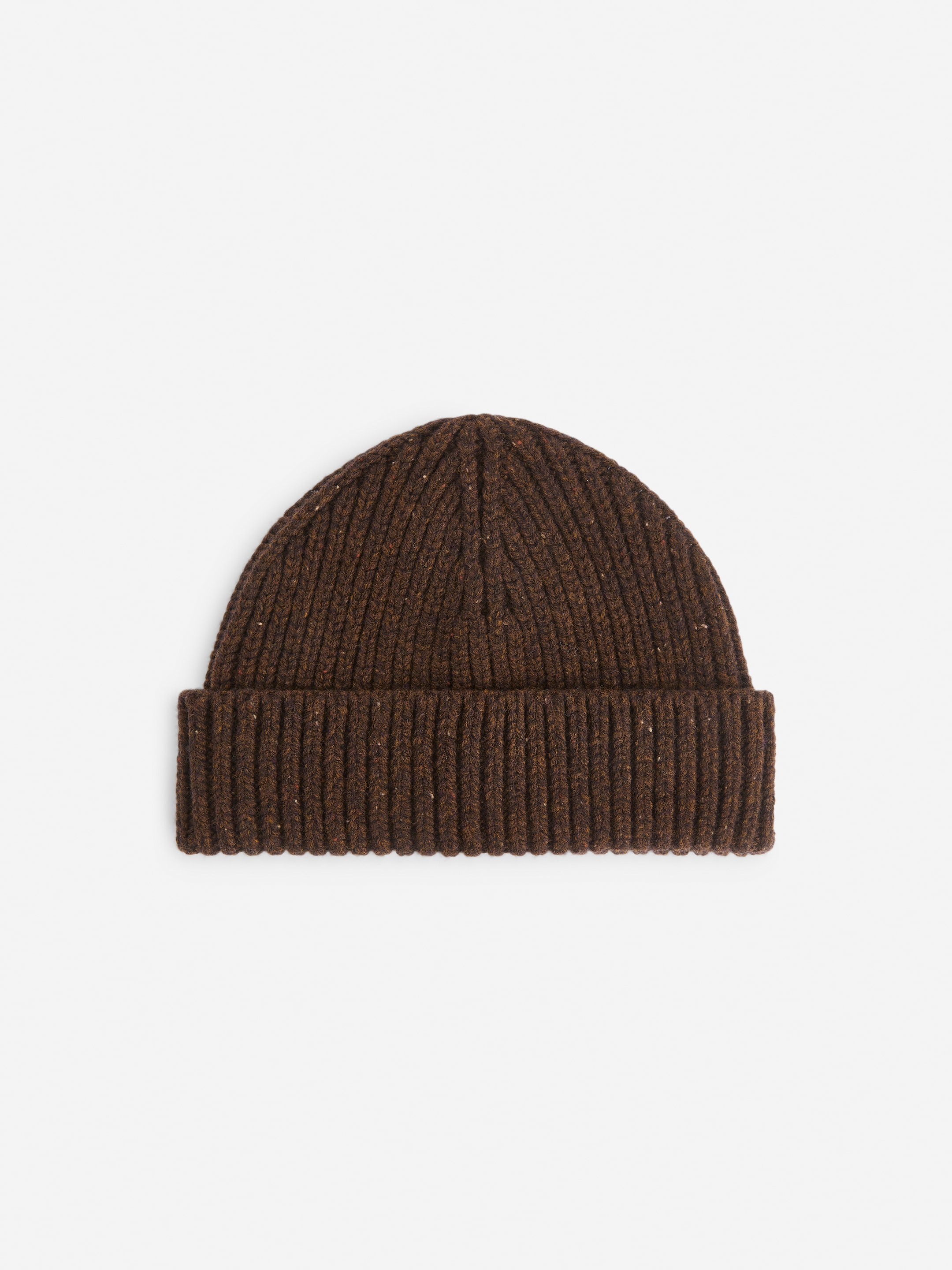 Wool Beanie - Brown Melange - Men - StillMedia/DescriptiveStillLife - 4