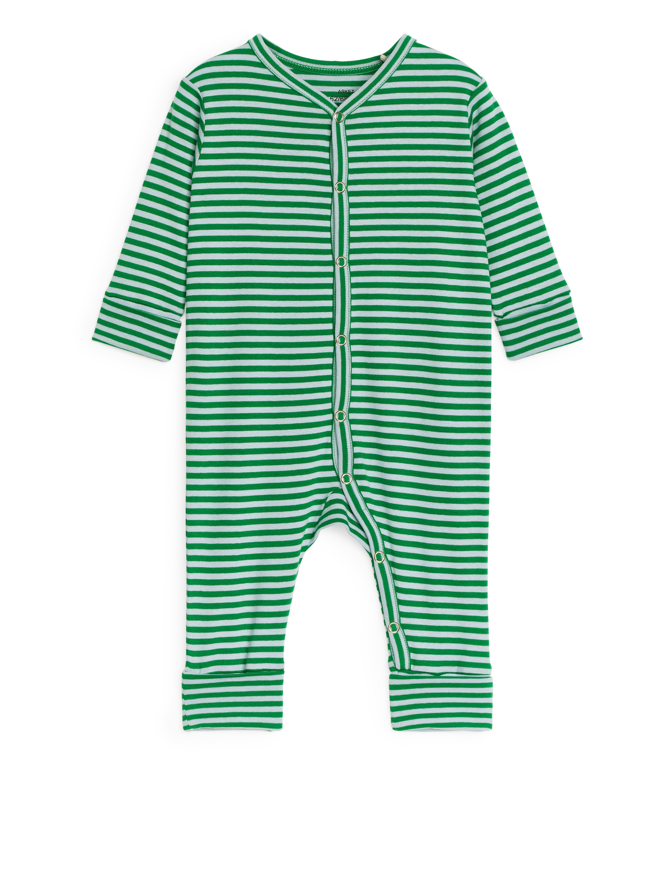 Visa större bild: Pyjamas i bomull - Grön/blå - BARN | H&M SE 1