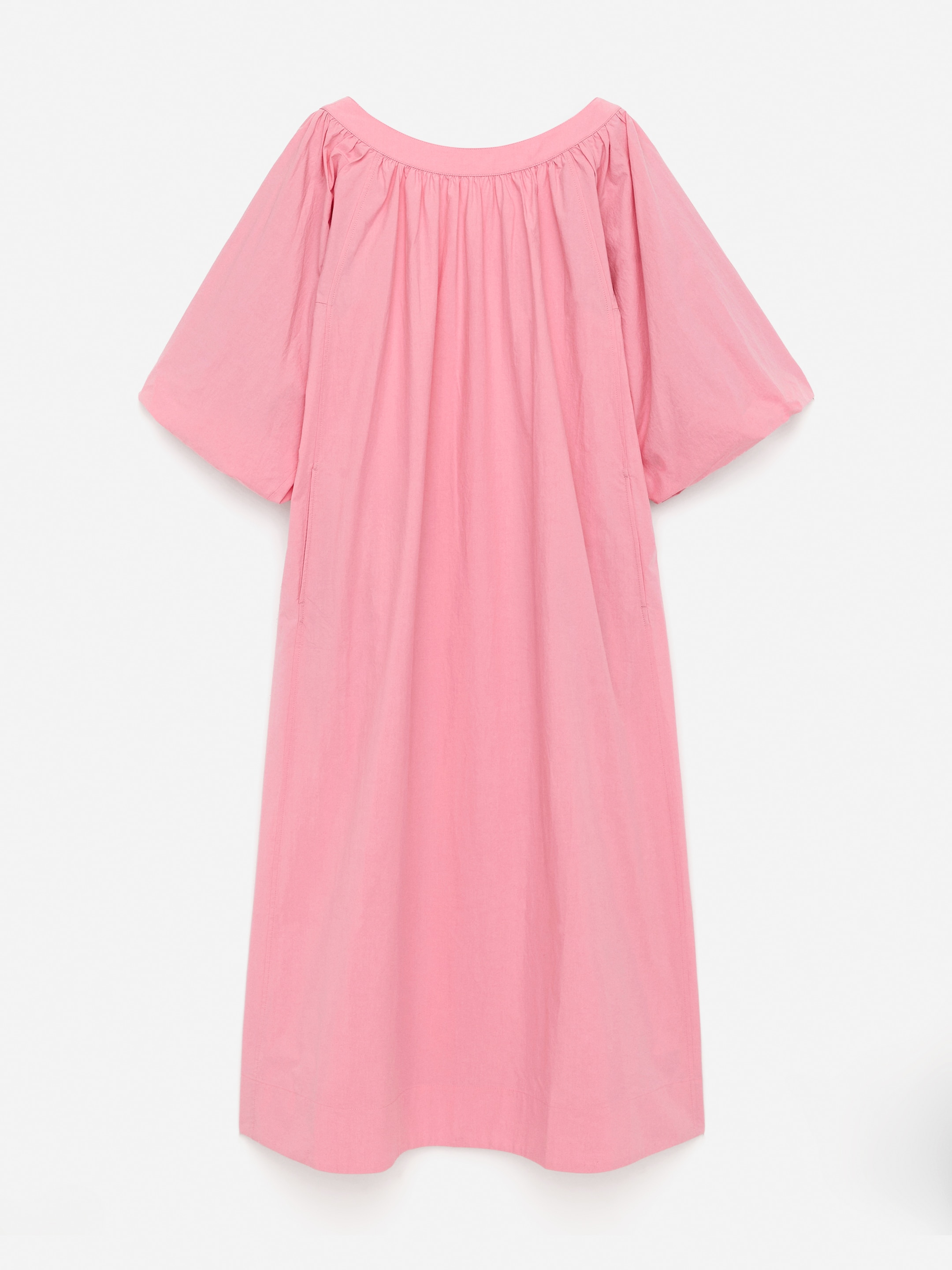 Ballon-Sleeve Dress - Pink - Regular fit - Women - StillMedia/DescriptiveStillLife - 2