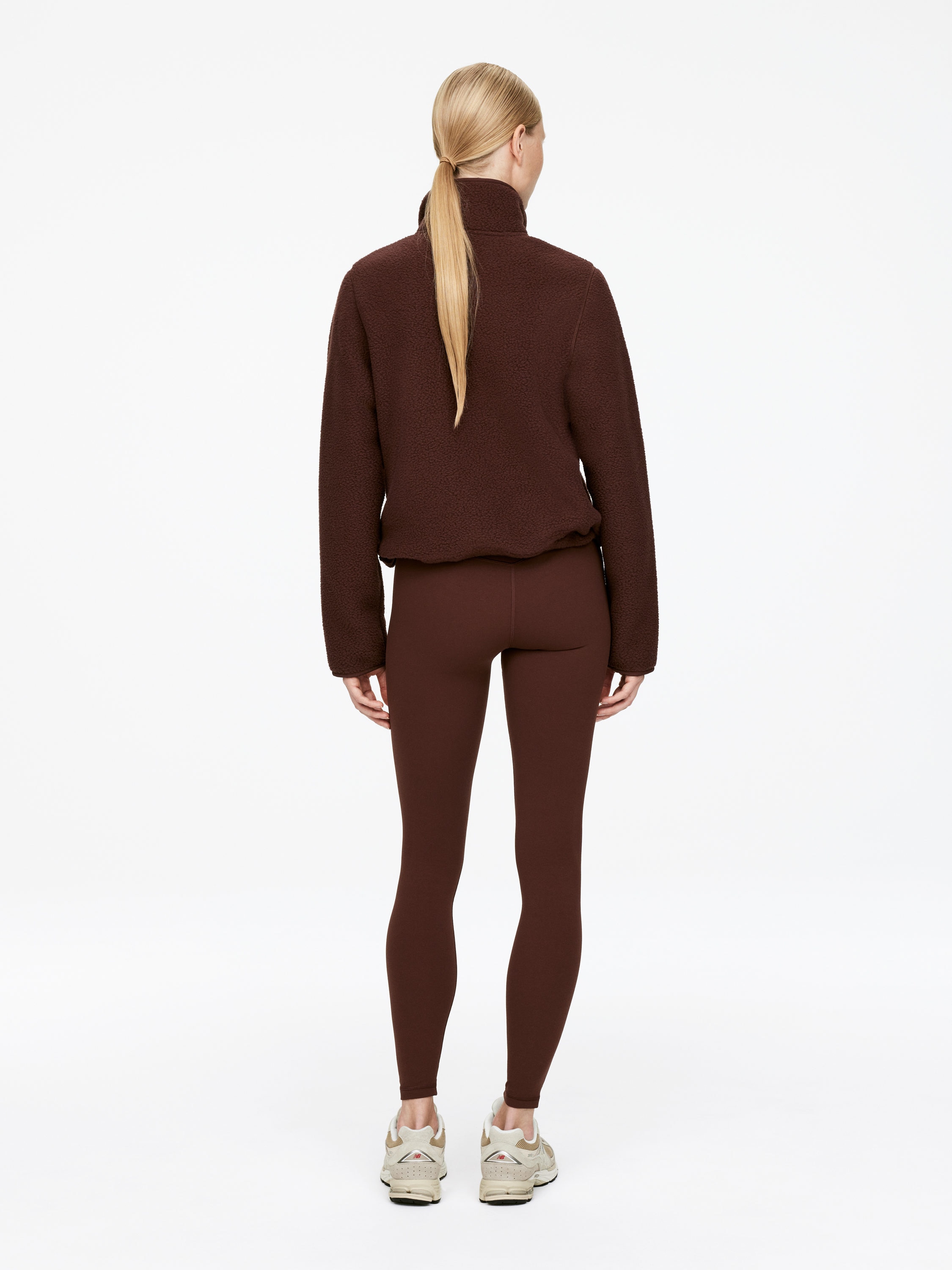 Fleece Jacket - Burgundy - Slim fit - Women - StillMedia/Lookbook - 3